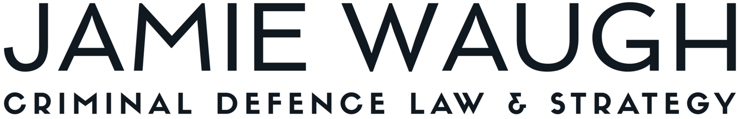 Jamie Waugh Criminal Defence Law &amp; Strategy