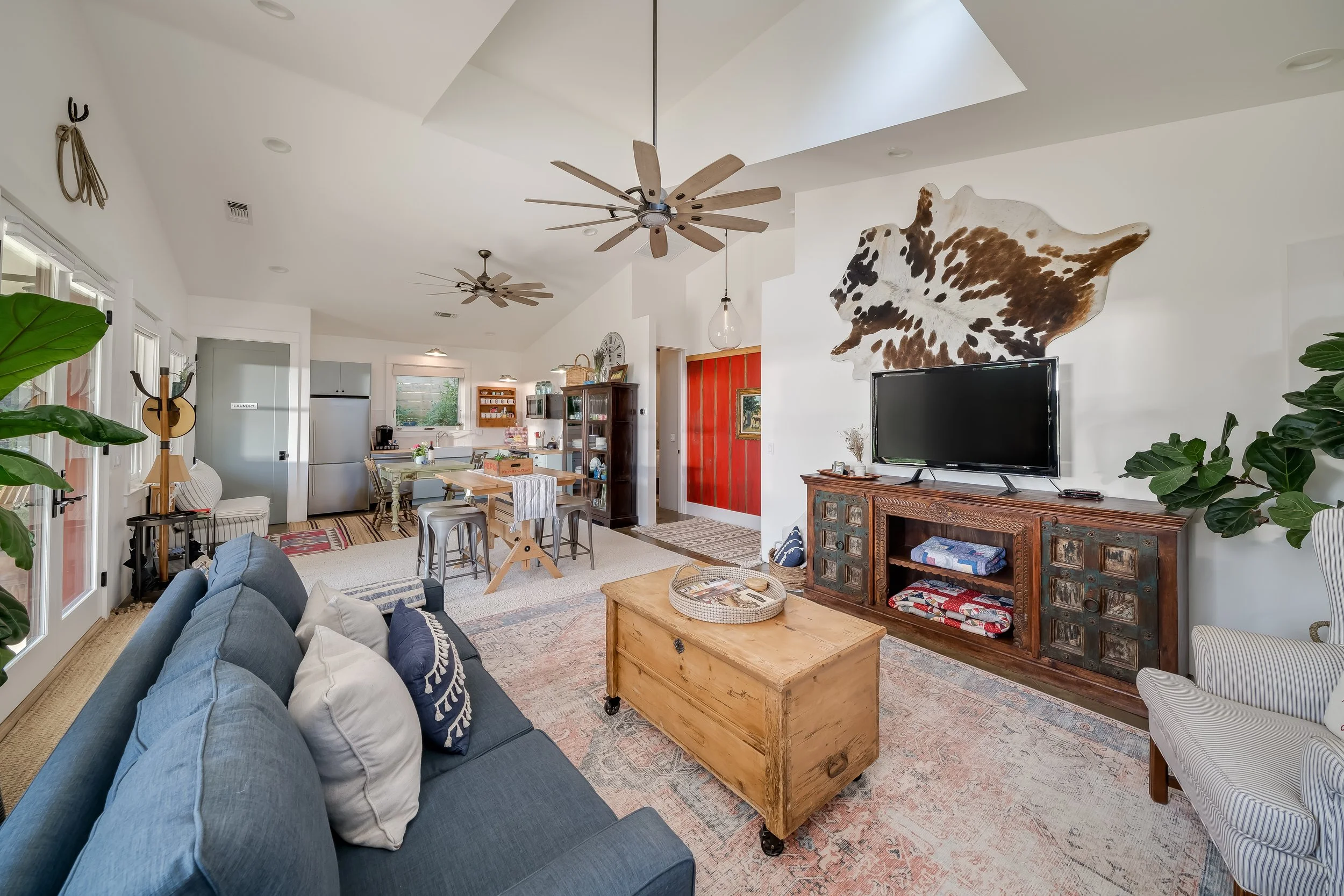 The Ranch House – Living Room and Kitchen