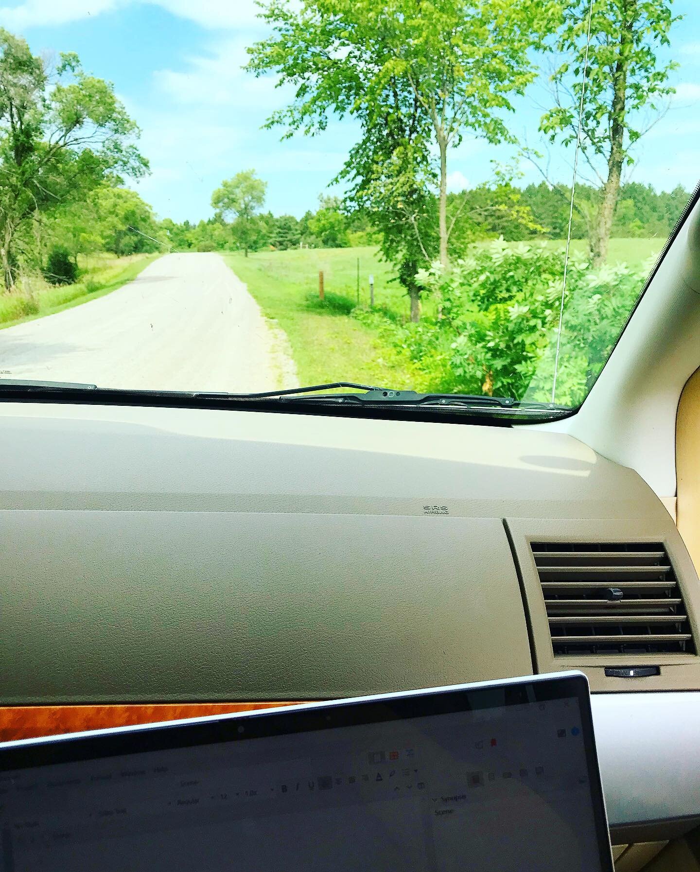 My office today for writing. It's a place I often come when I need to think, pray, write, or just have some quiet time.
.
Why are these trees, these woods so sacred to me? 
.
Maybe it's because they've comforted me, helped me hear God--in His creatio