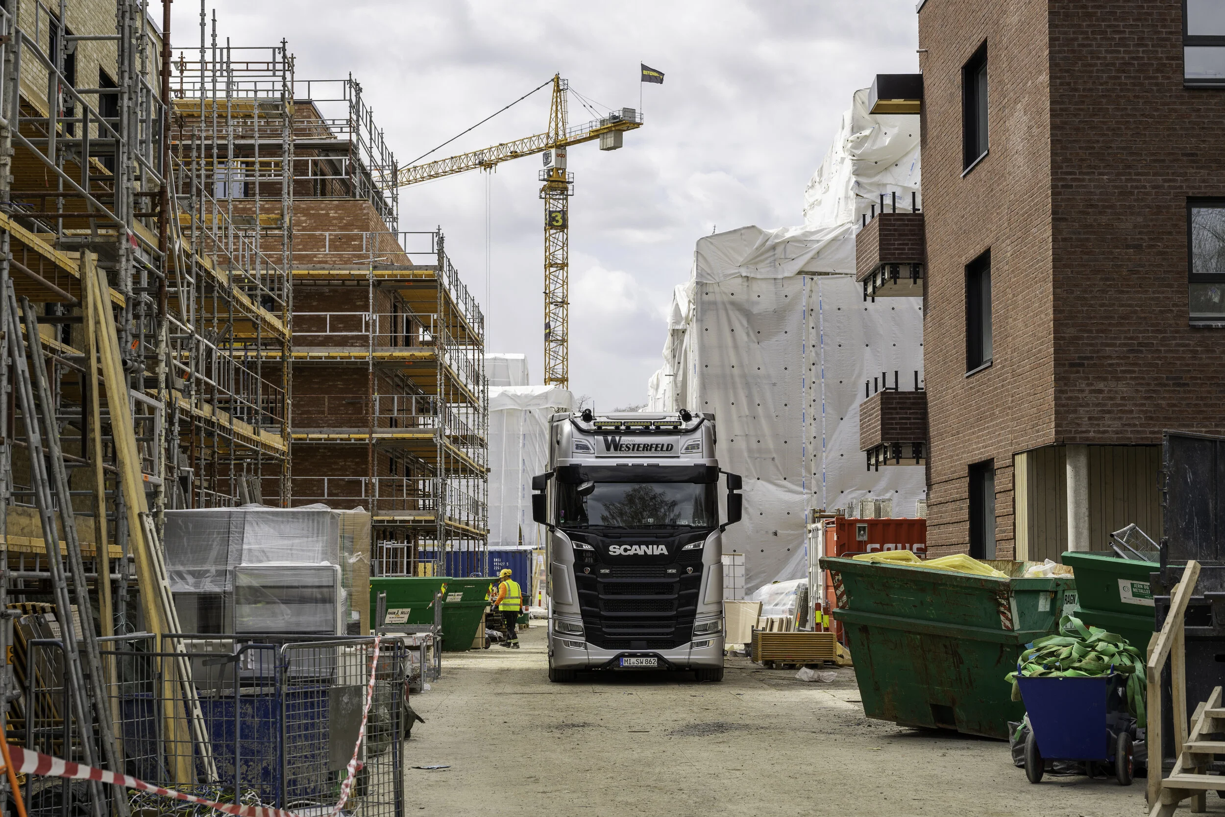 Fra opptak med Betonmast til et e-kurs om utslippsfrie byggeplasser.