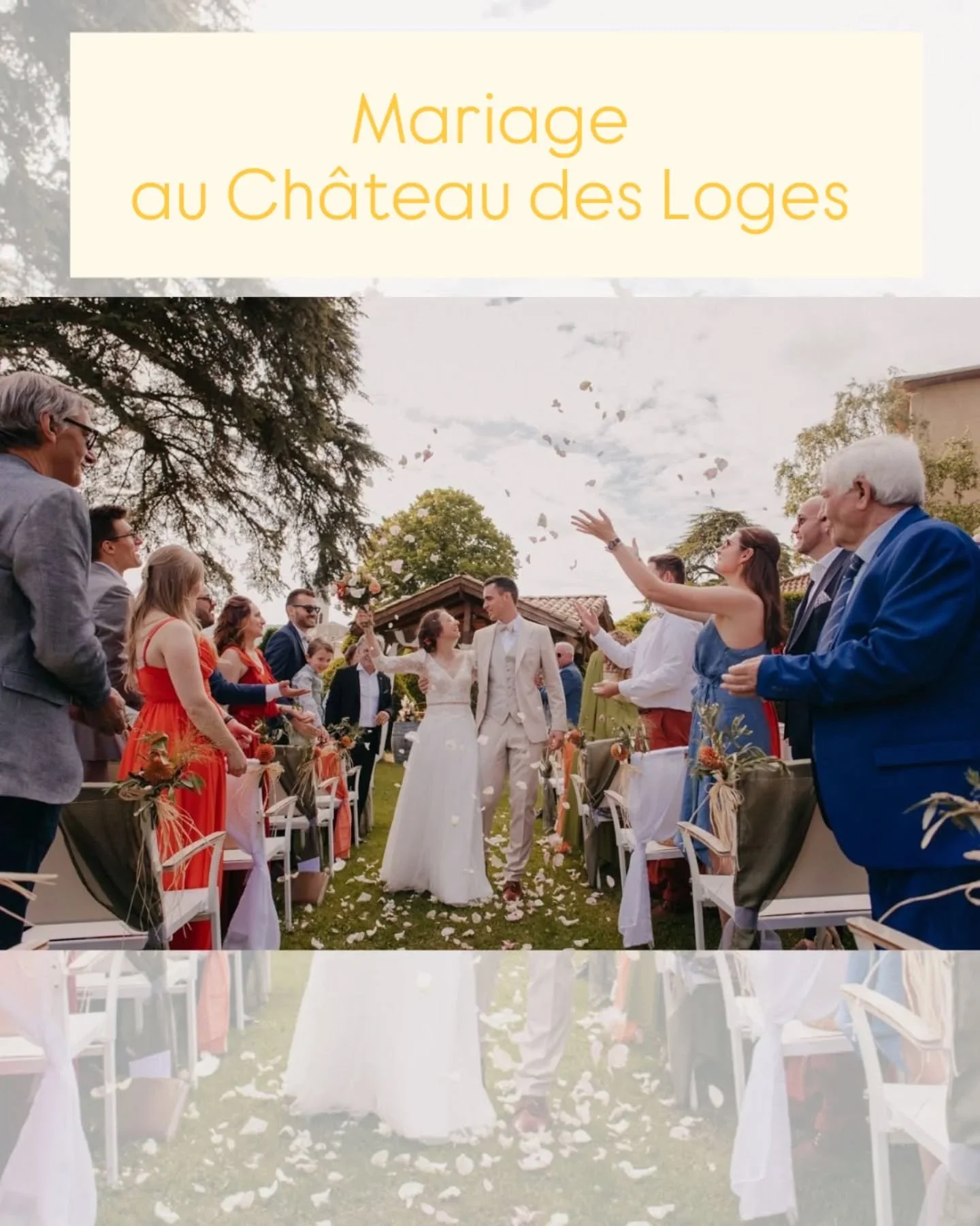 Je ne publie pas assez alors que j'ai tellement de photos en attente de publication 🙈
Bref c'&eacute;tait il y a un an ce mois-ci 😅
C&amp;G m'ont fait vivre une journ&eacute;e magnifique au @chateaudesloges . Une c&eacute;r&eacute;monie la&iuml;que