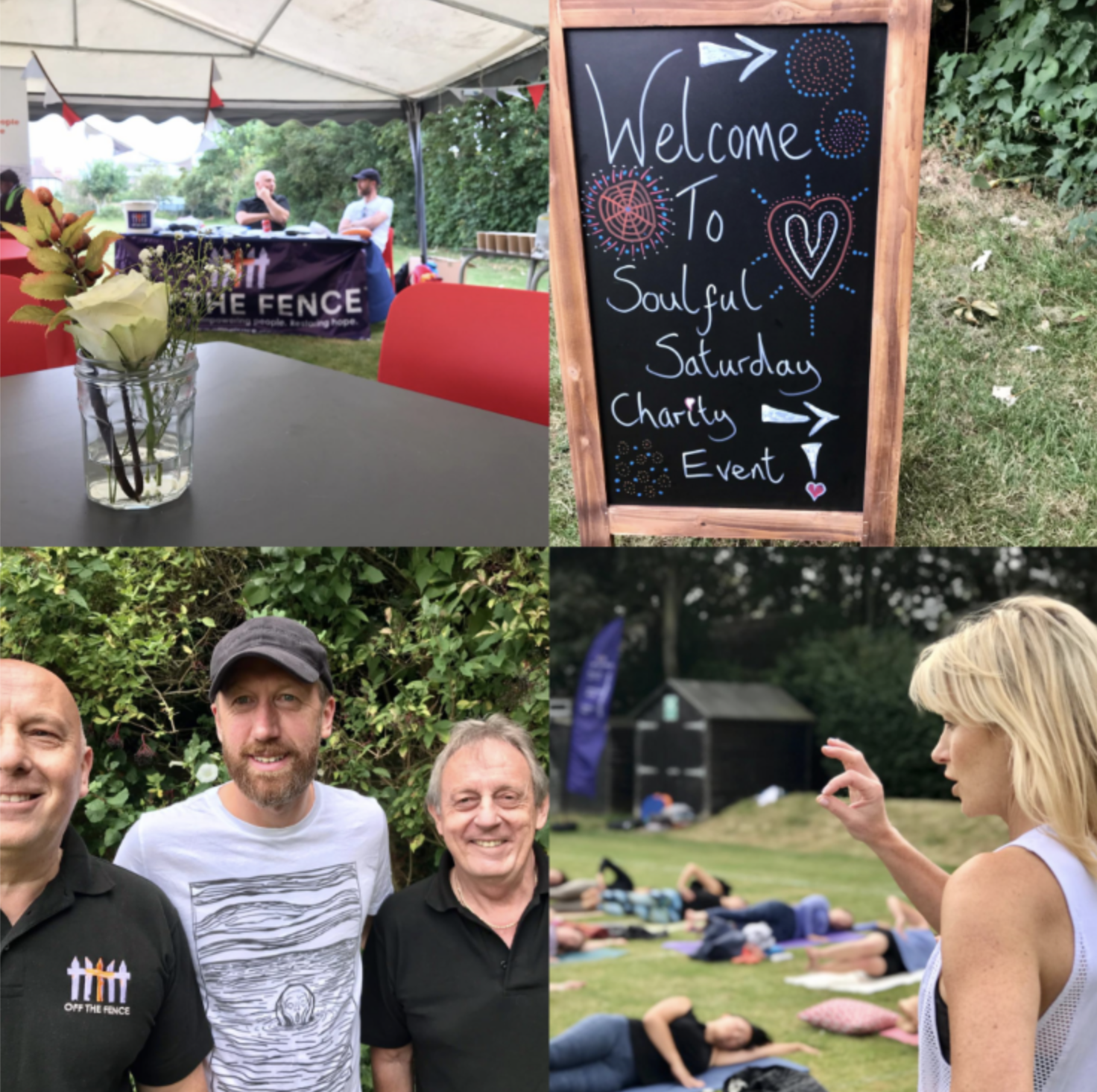 Stop press! Graham Potter supports Off The Fence.