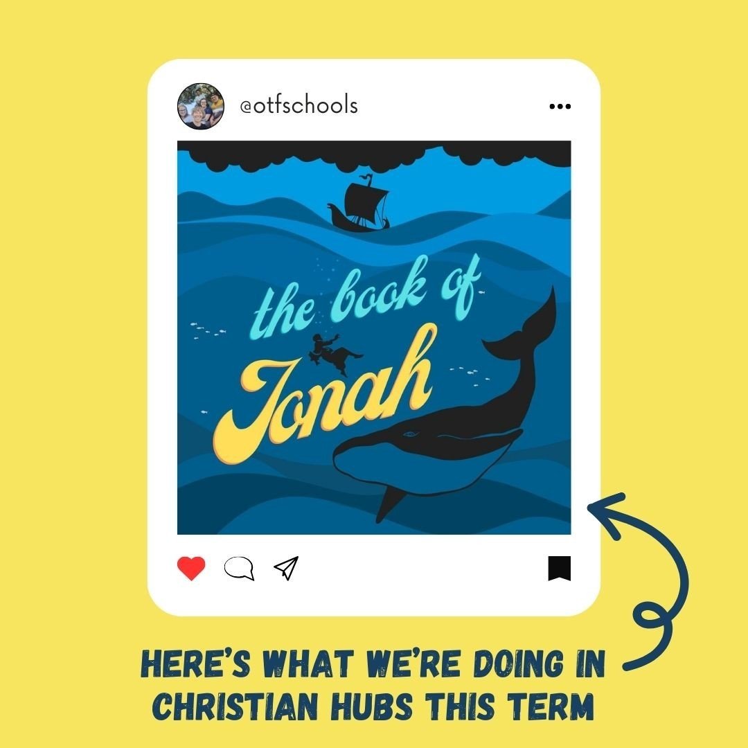 Ever wondered what we get up to in our breaktime clubs?⁠
⁠
📖 We love sharing the Bible with young people and each term we focus on a theme from the Bible in our Christian lunch and breaktime clubs.⁠
⁠
This term we are looking at the story of Jonah. 