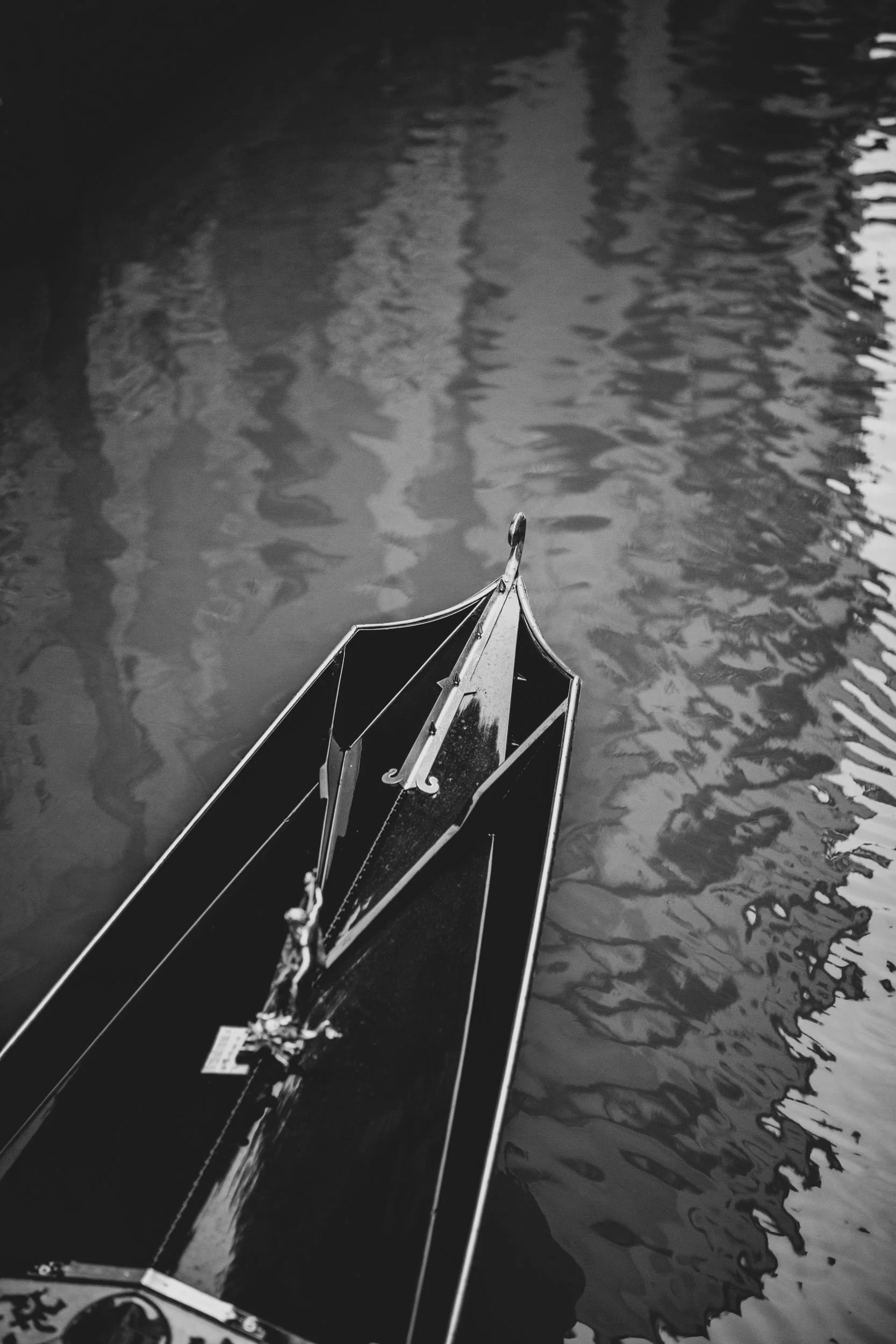 Brow of a Gondola (Venice, Italy)