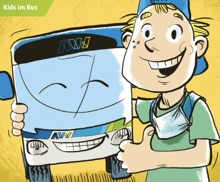 Alles easy im Bus!
