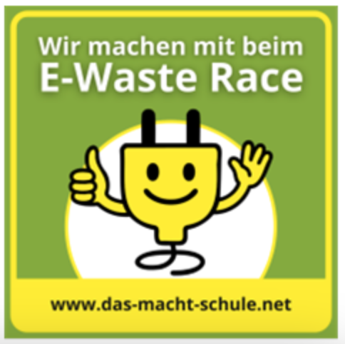 Unsere Schule nimmt am E-Waste Race teil