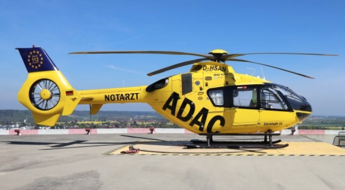 Zu Besuch bei „Christoph 40“ an der Uniklinik