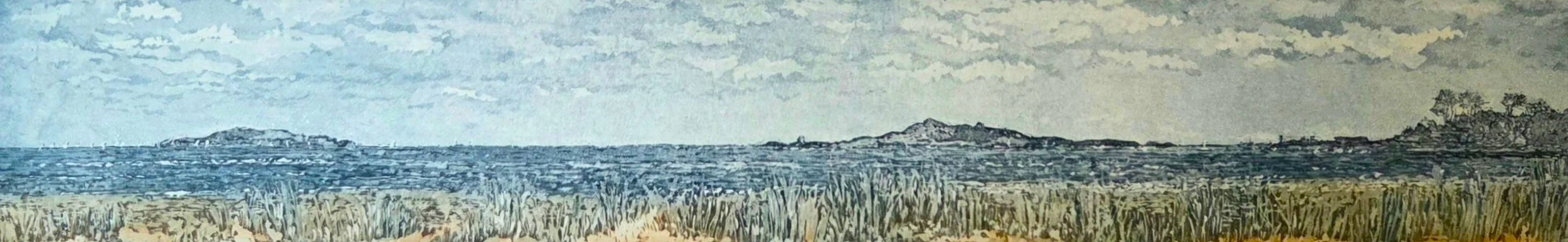 Burrow Beach; 8 x 50cm