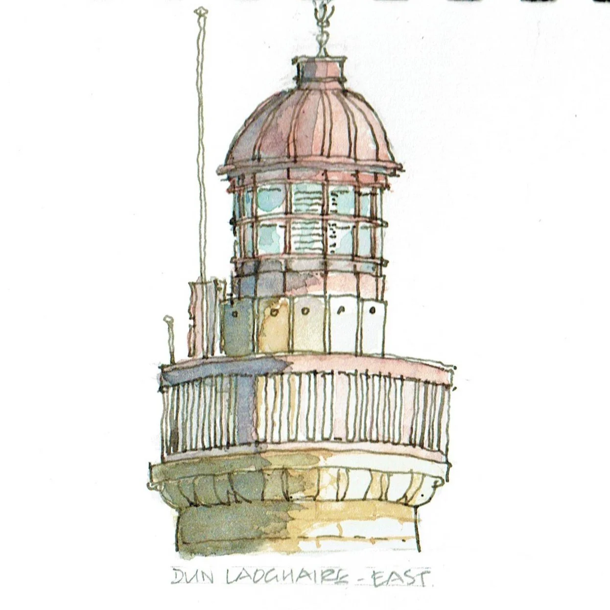 Dun Laoghaire; Pen & Wash