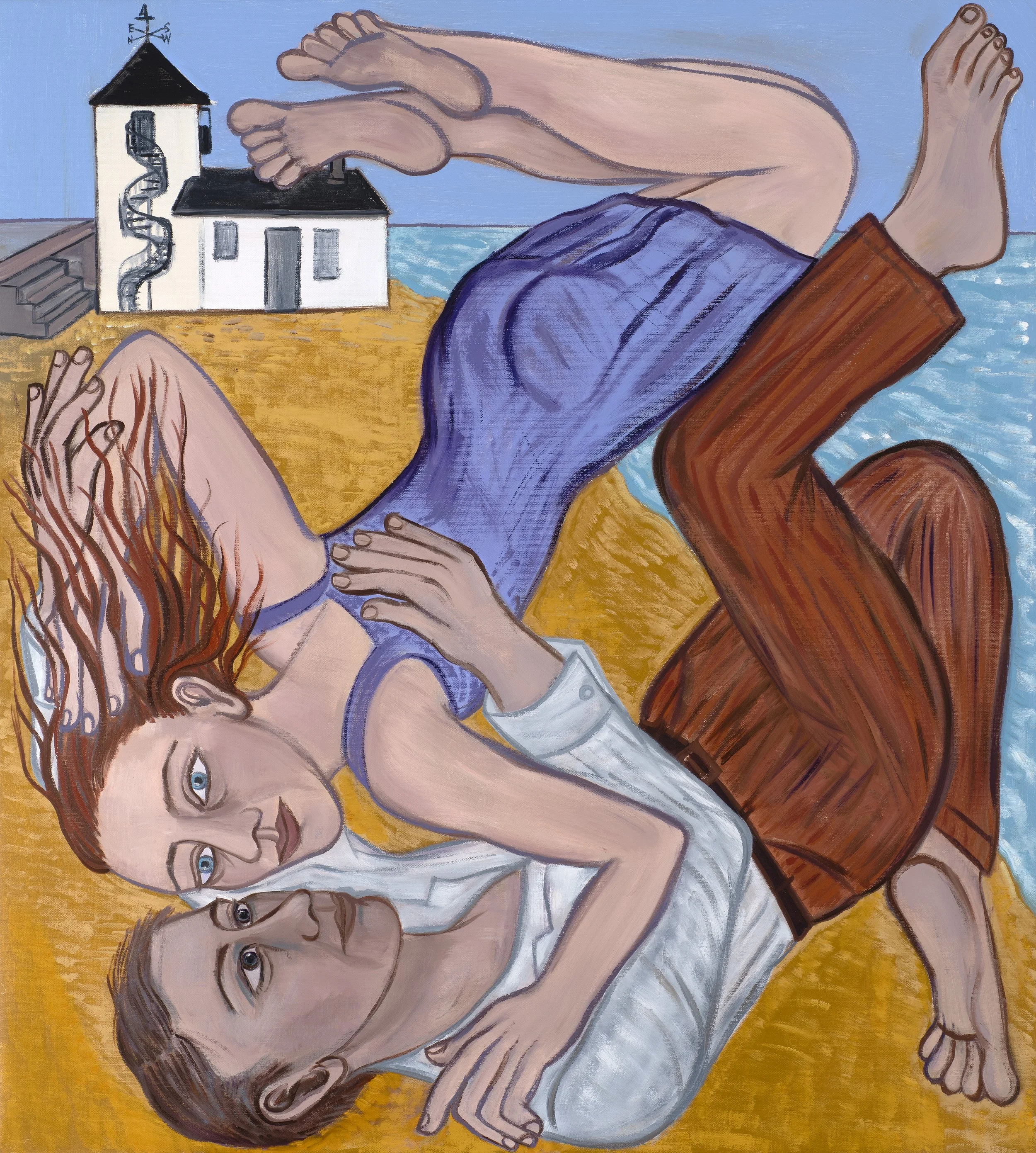 Eileen Cooper RA, Lovers at the Lookout