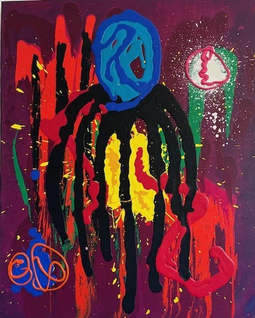 John Hoyland RA - Do Work (Haiti)
