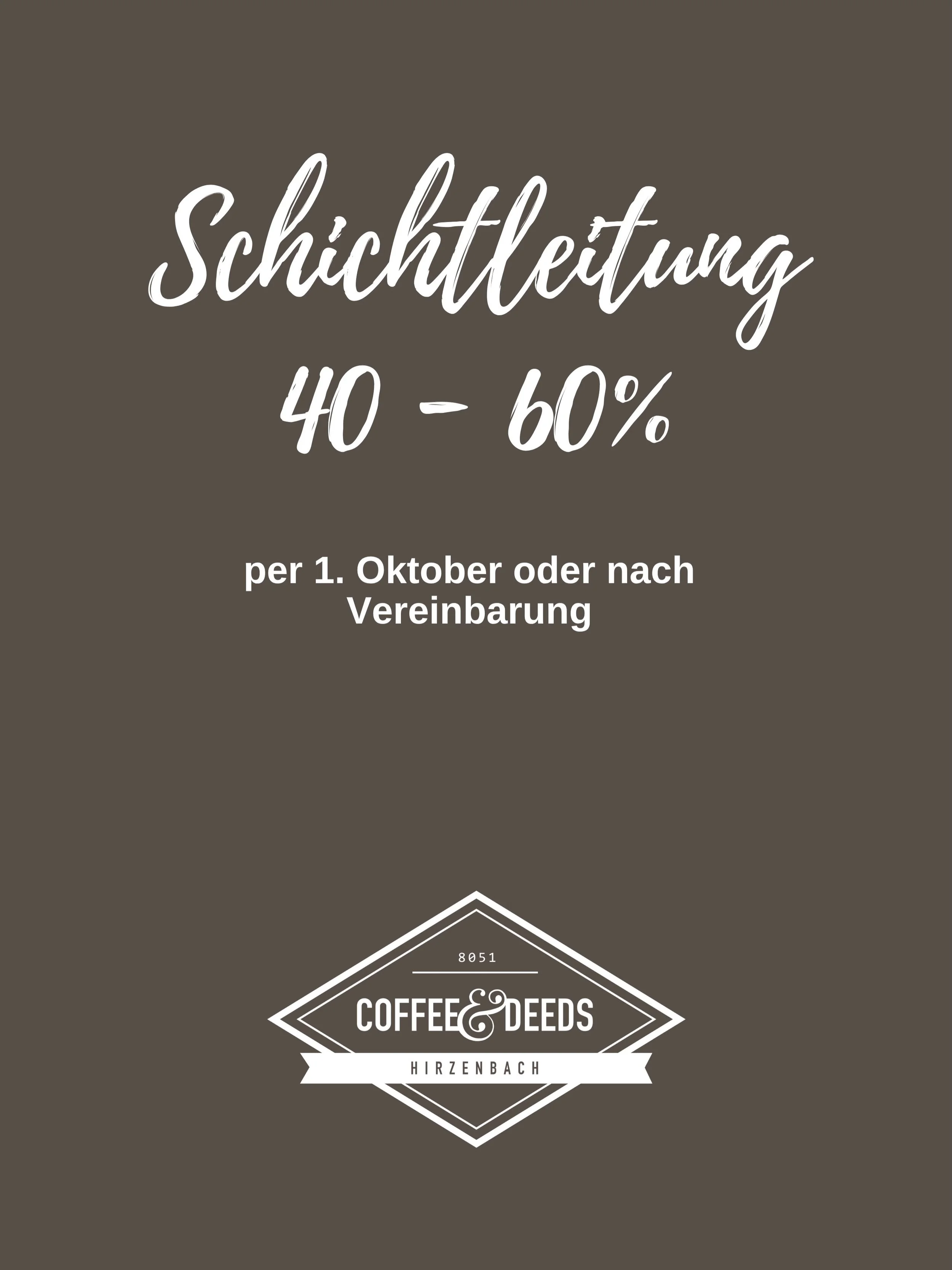 Du lebst leidenschaftliche Gastfreundschaft, hast ein Flair f&uuml;r Kommunikation &amp; PR, &uuml;bernimmst gerne Verantwortung, identifizierst dich mit christlichen Werten und m&ouml;chtest zur positiven Entwicklung vom Quartier Hirzenbach beitrage
