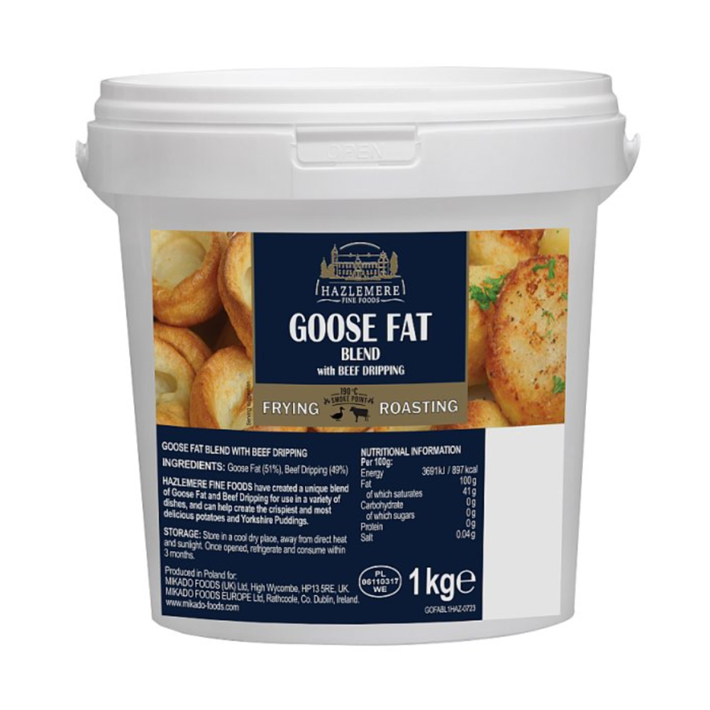 Hazlemere Fine Foods Goose Fat Blend with Beef Dripping 1kg .png