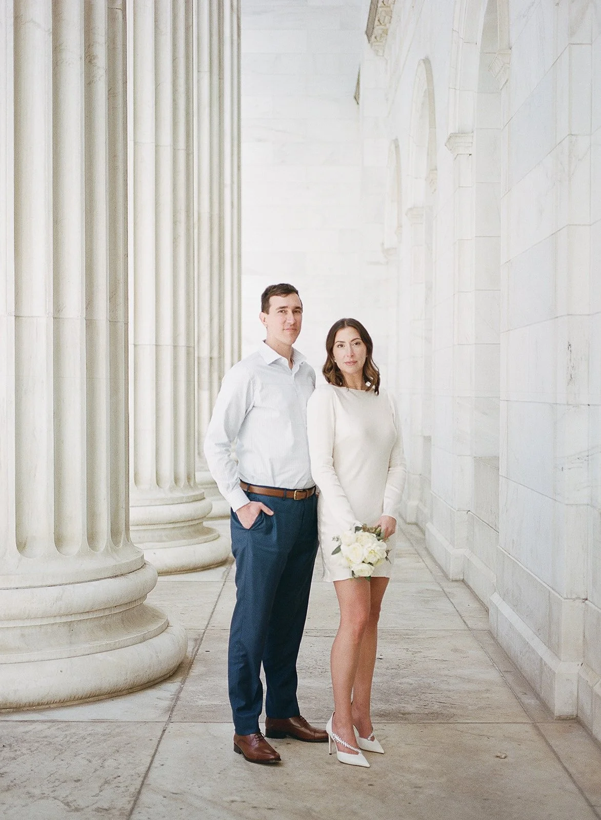Minimalist Denver Courthouse Elopement