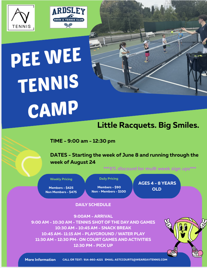 PEE WEE CAMP AGES 4-8 