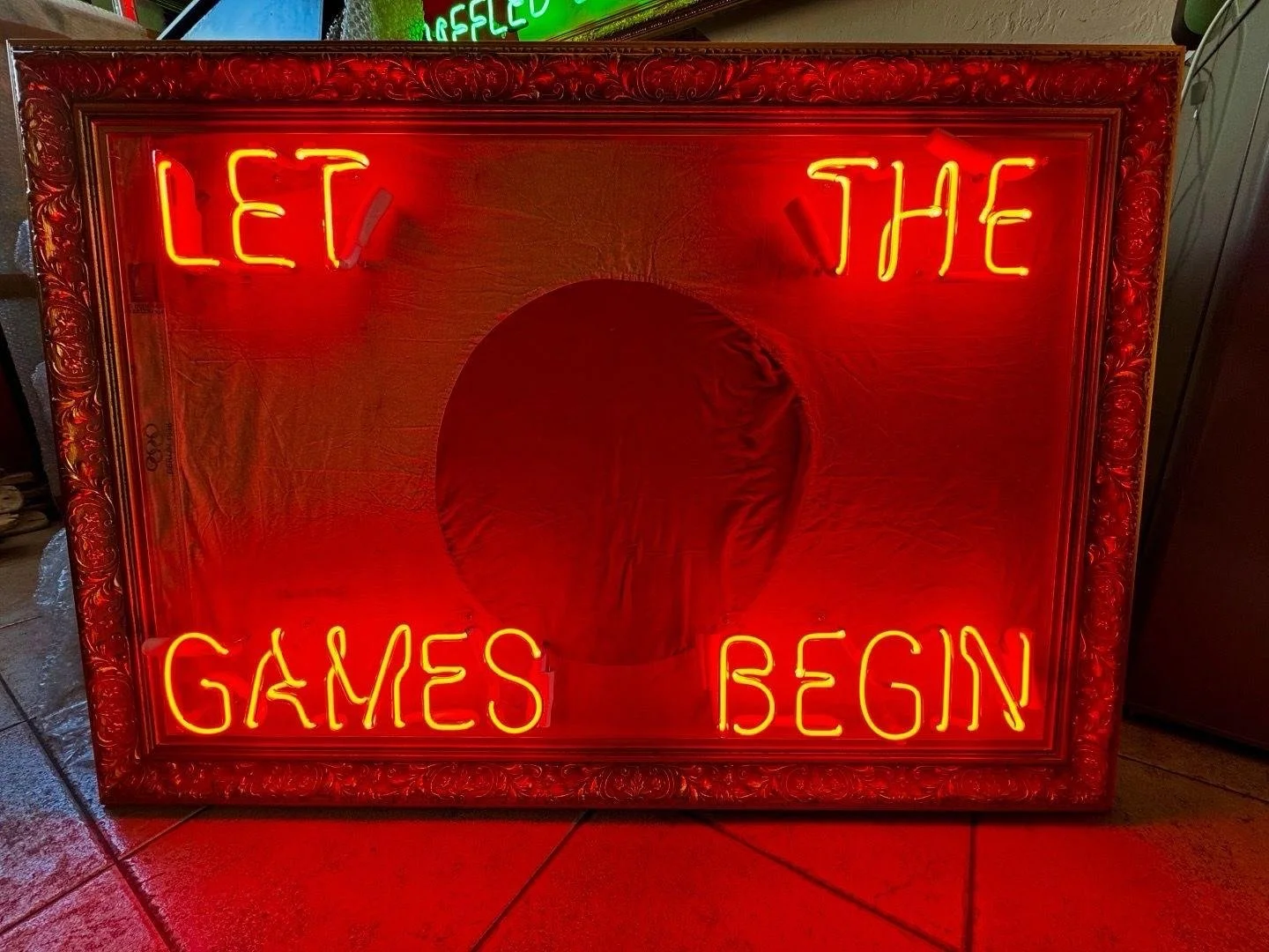 LET THE GAMES BEGIN