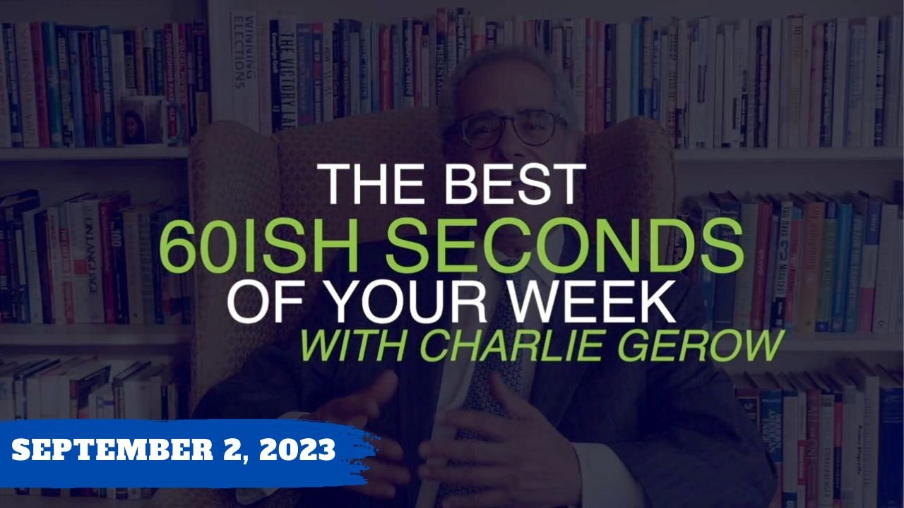 Labor Day Weekend 2023 | Best 60ish Seconds