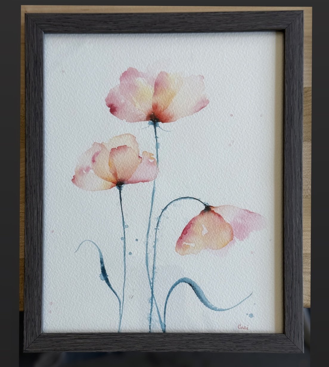"Flourishing" – Framed Original 8x10