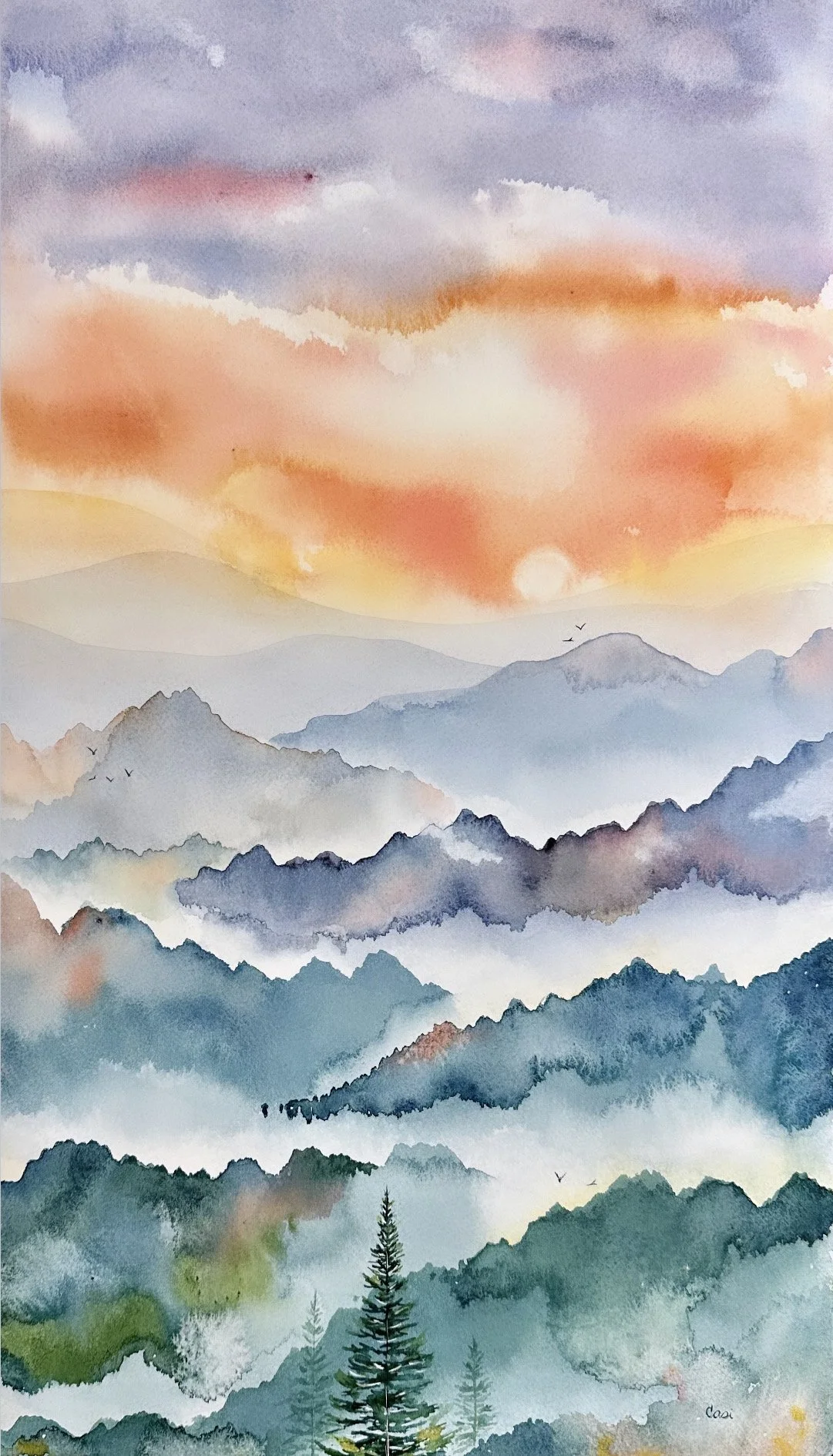 Golden Hour - Available at Woolworth Walk in Downtown Asheville, NC