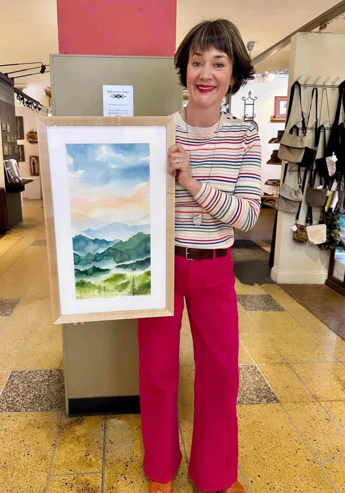 "Blue Ridge Spring" - Available at Woolworth