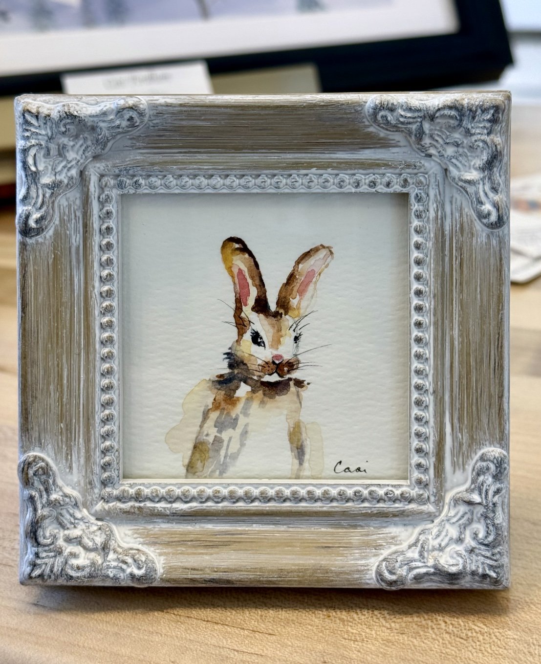 "Decisions" – Framed Original 4x4
