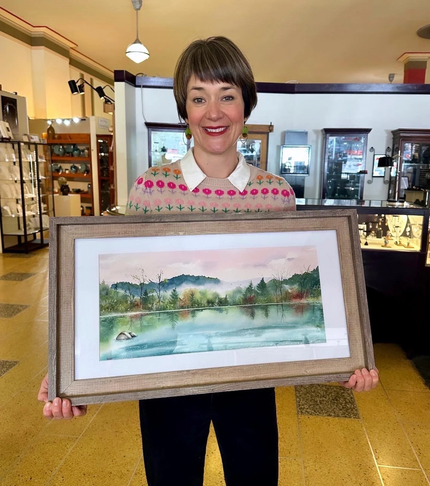 "Lake Powhatan in Bent Creek" - (sold)