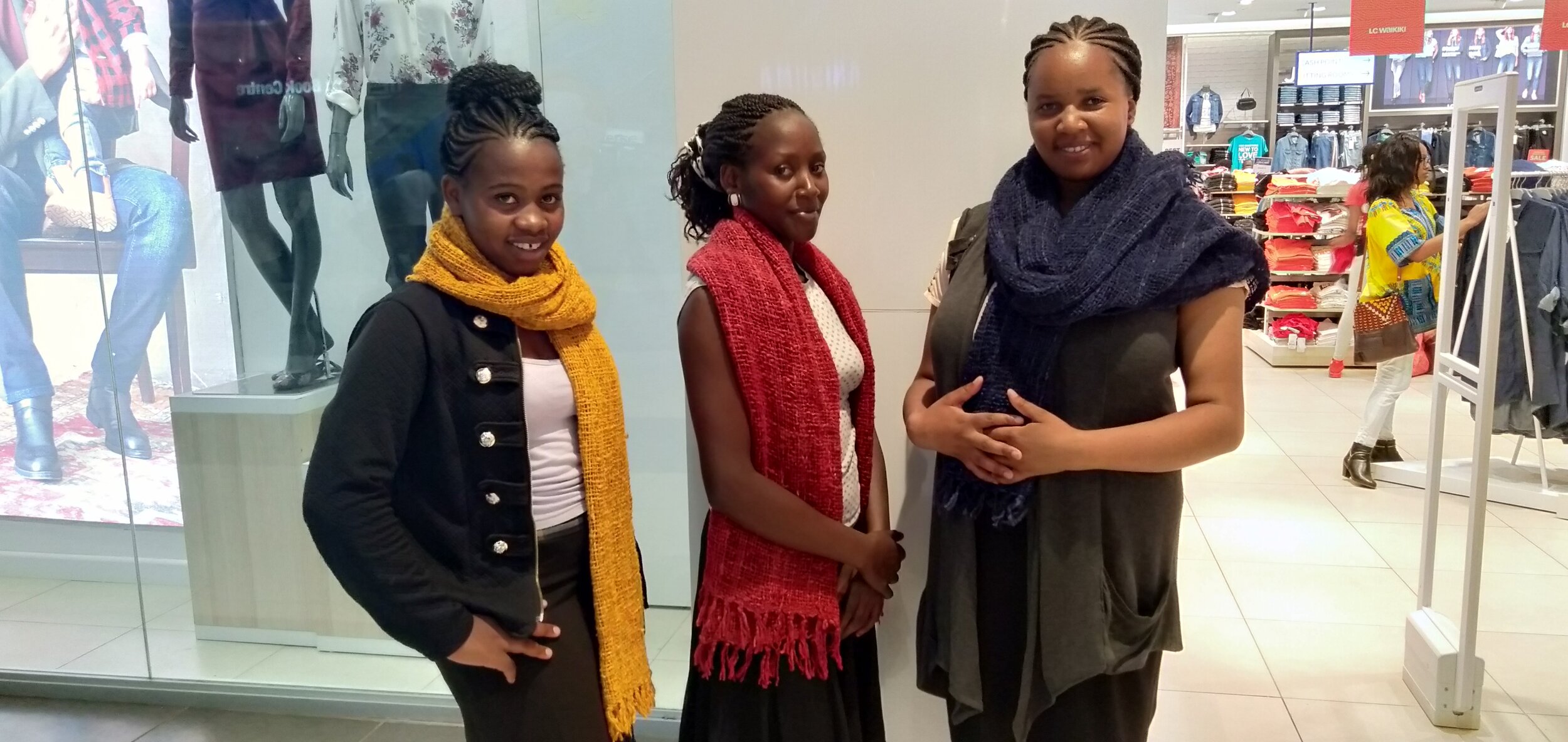 Susan Macharia, Esther Muthoni, Sophia Wambui