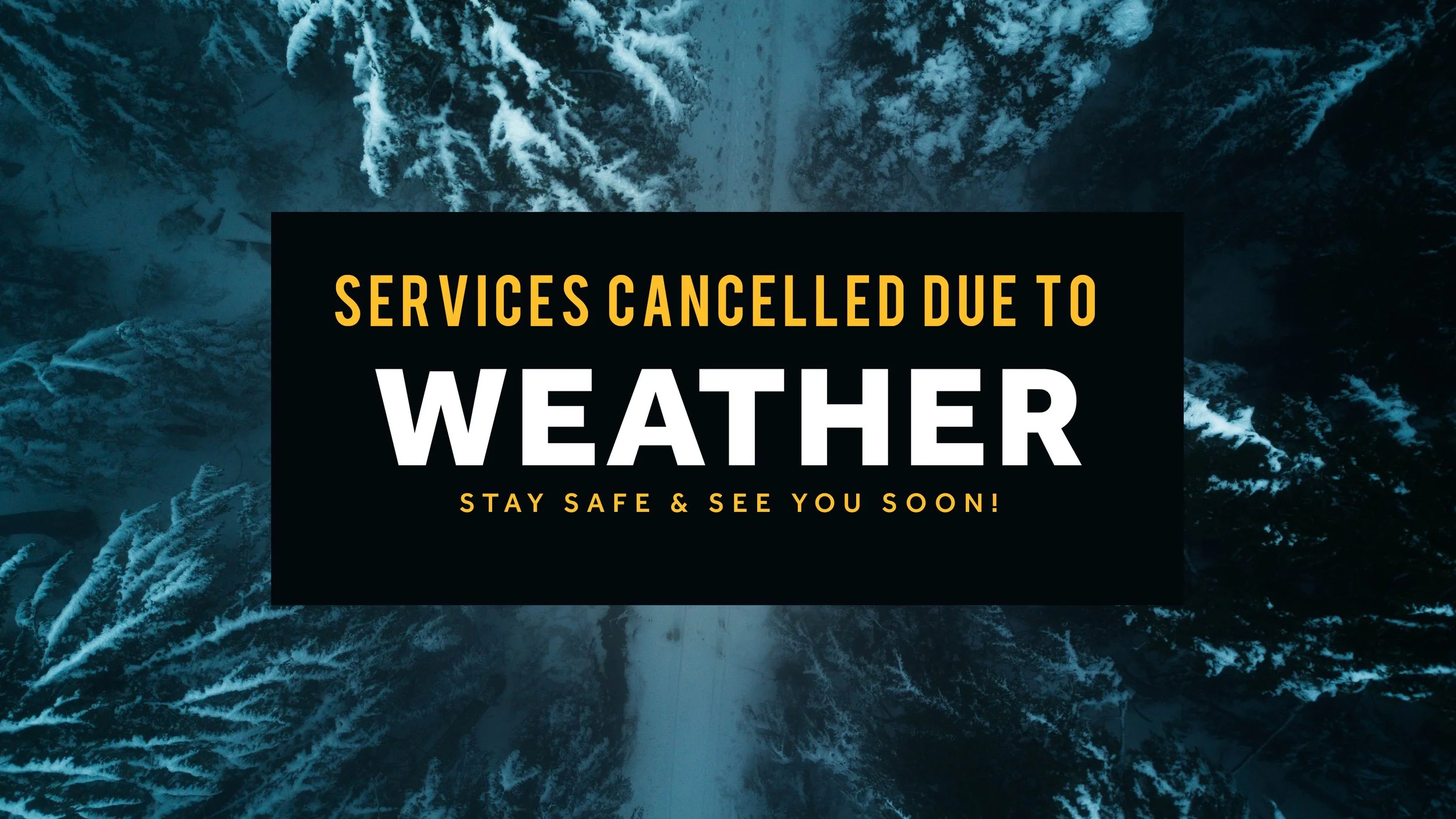 CANCELLED - Sunday Worship Service