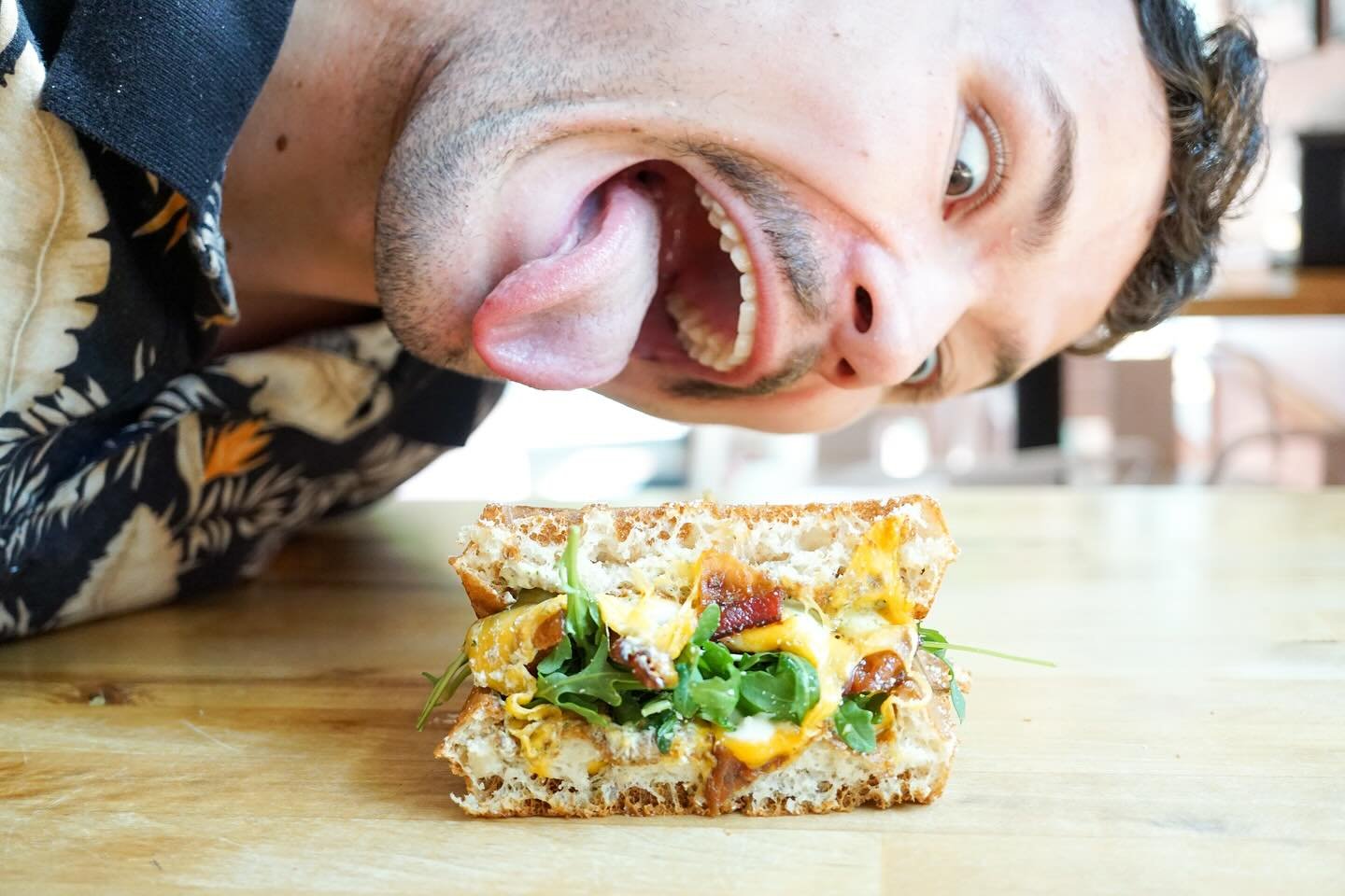 Very typical photo shoot of what we see vs what you see 😌

Sweet As, home of the waffle sandwich 🧇🥪