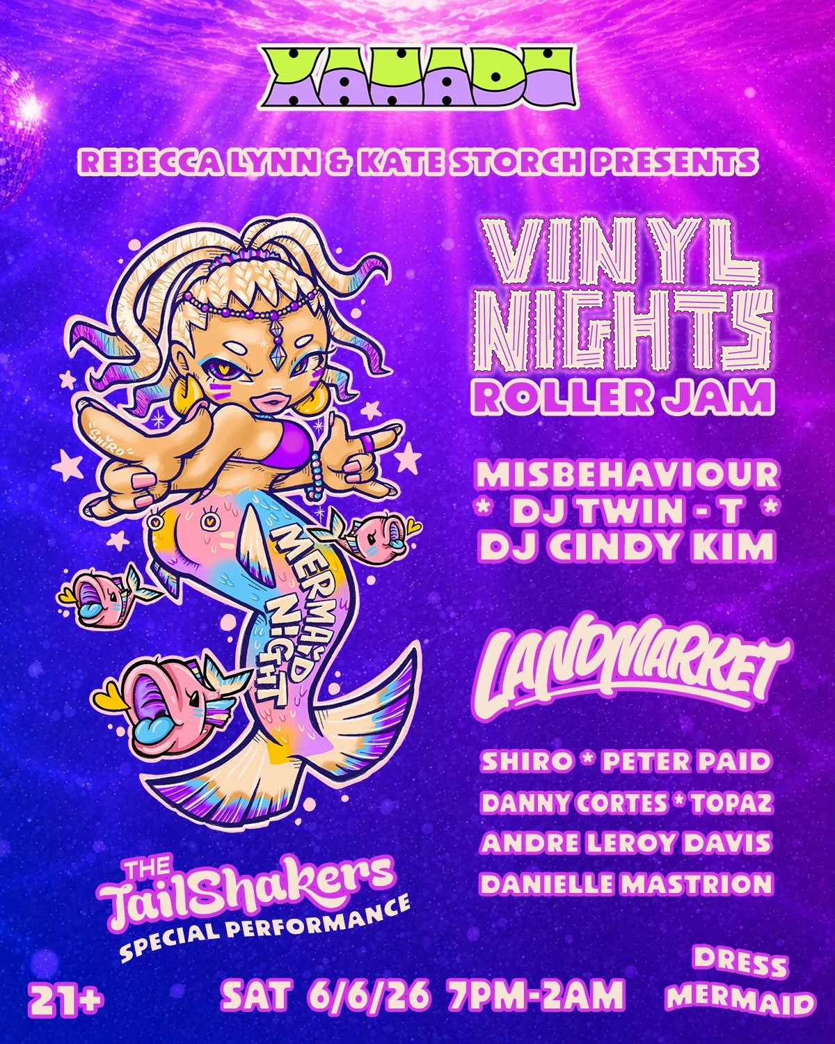 Vinyl Nights Roller Jam 6/6/26