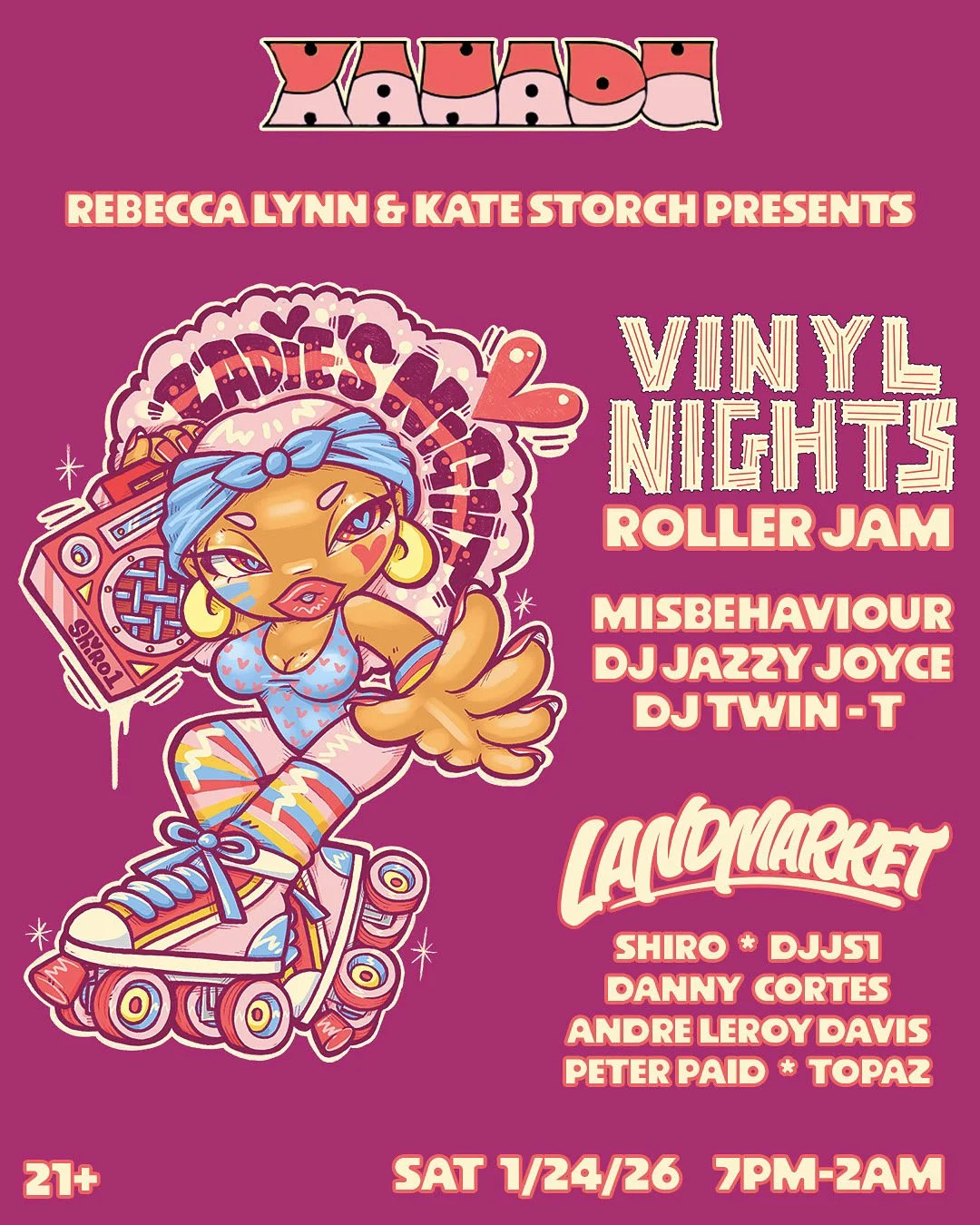 Andre LeRoy Davis pop-up w/ Landmark @ Xanadu