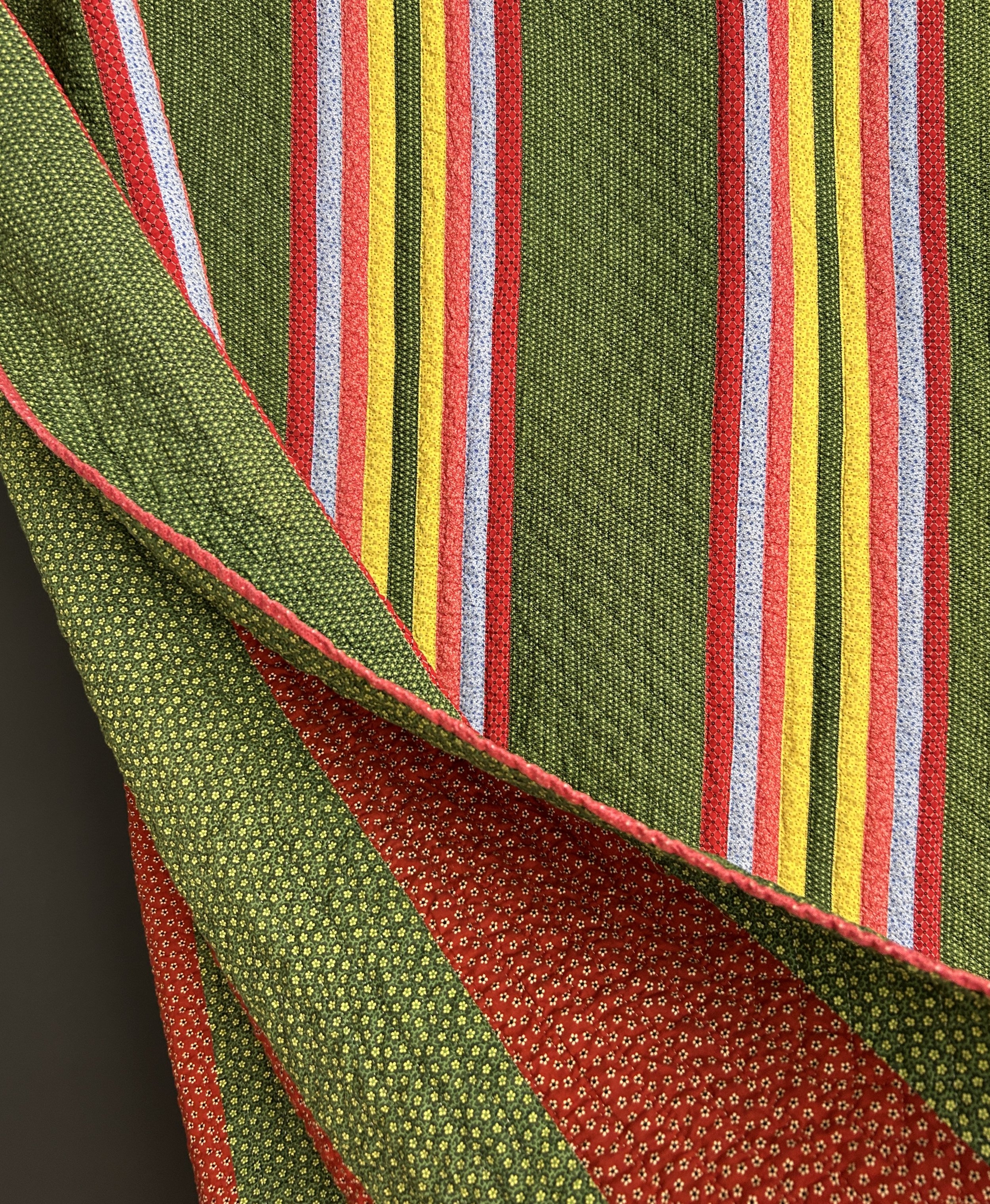 Colorful Strippy Quilt