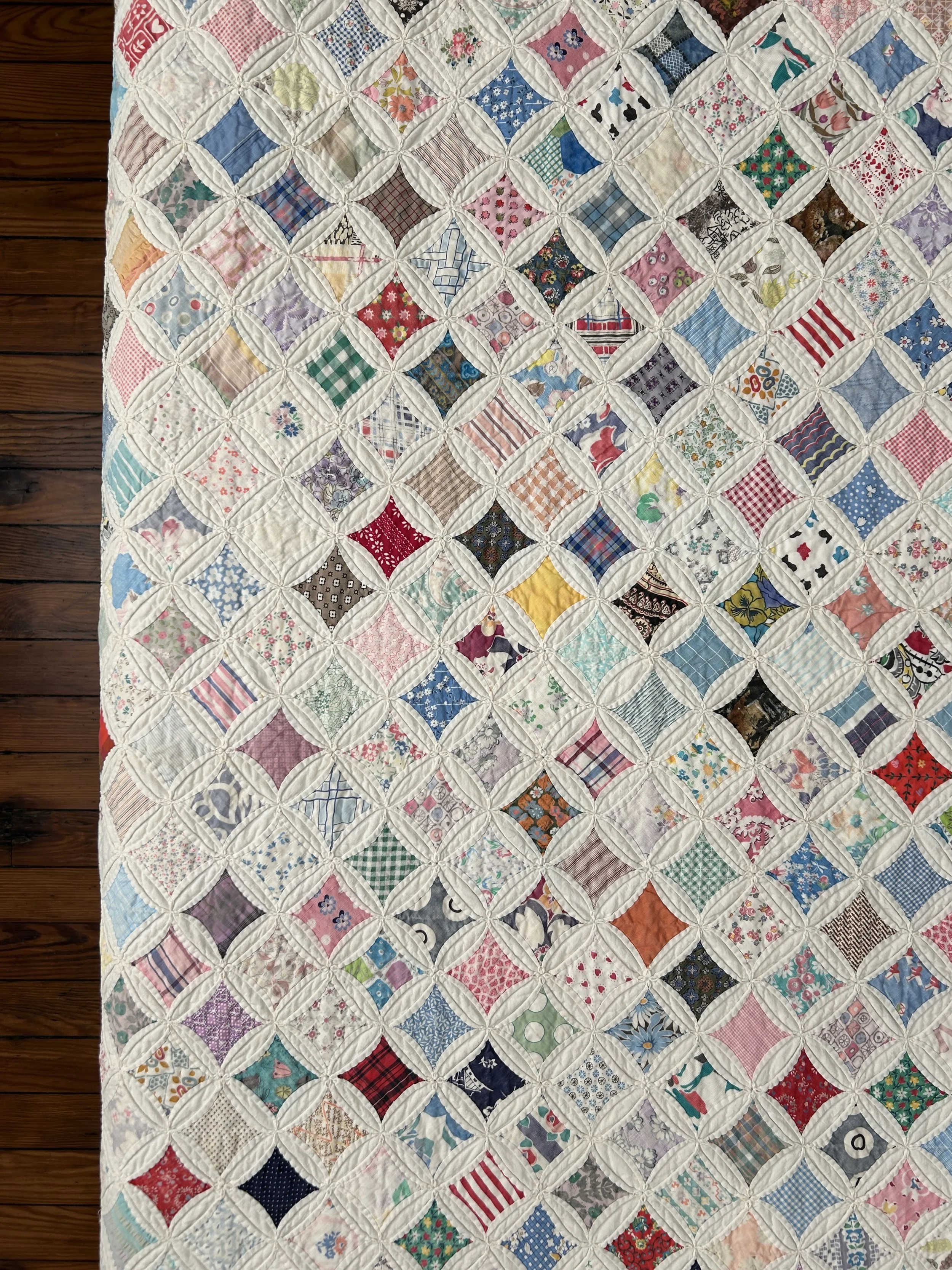 Cathedral Window Quilt