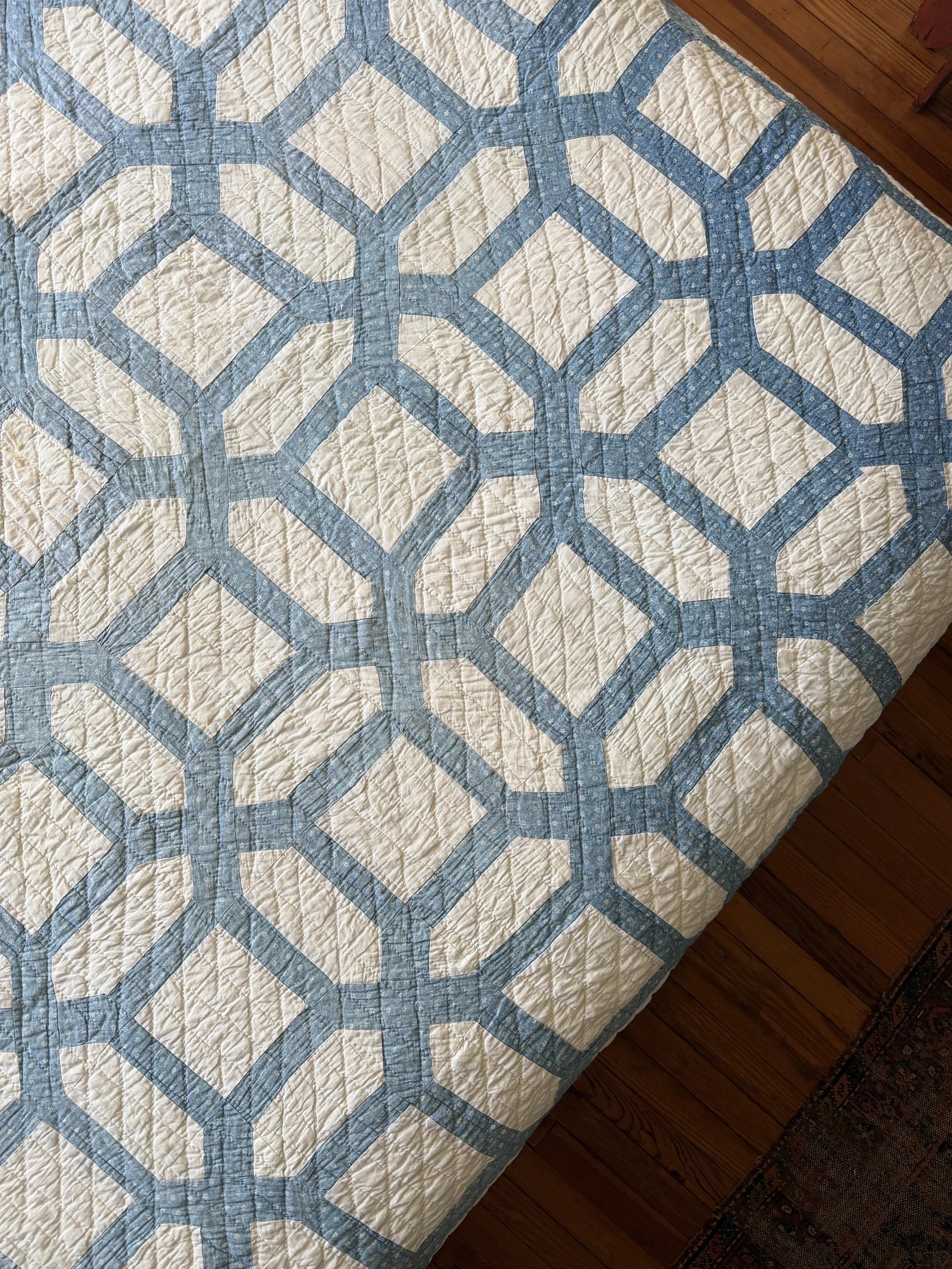 Fisher's Net Garden Maze Quilt