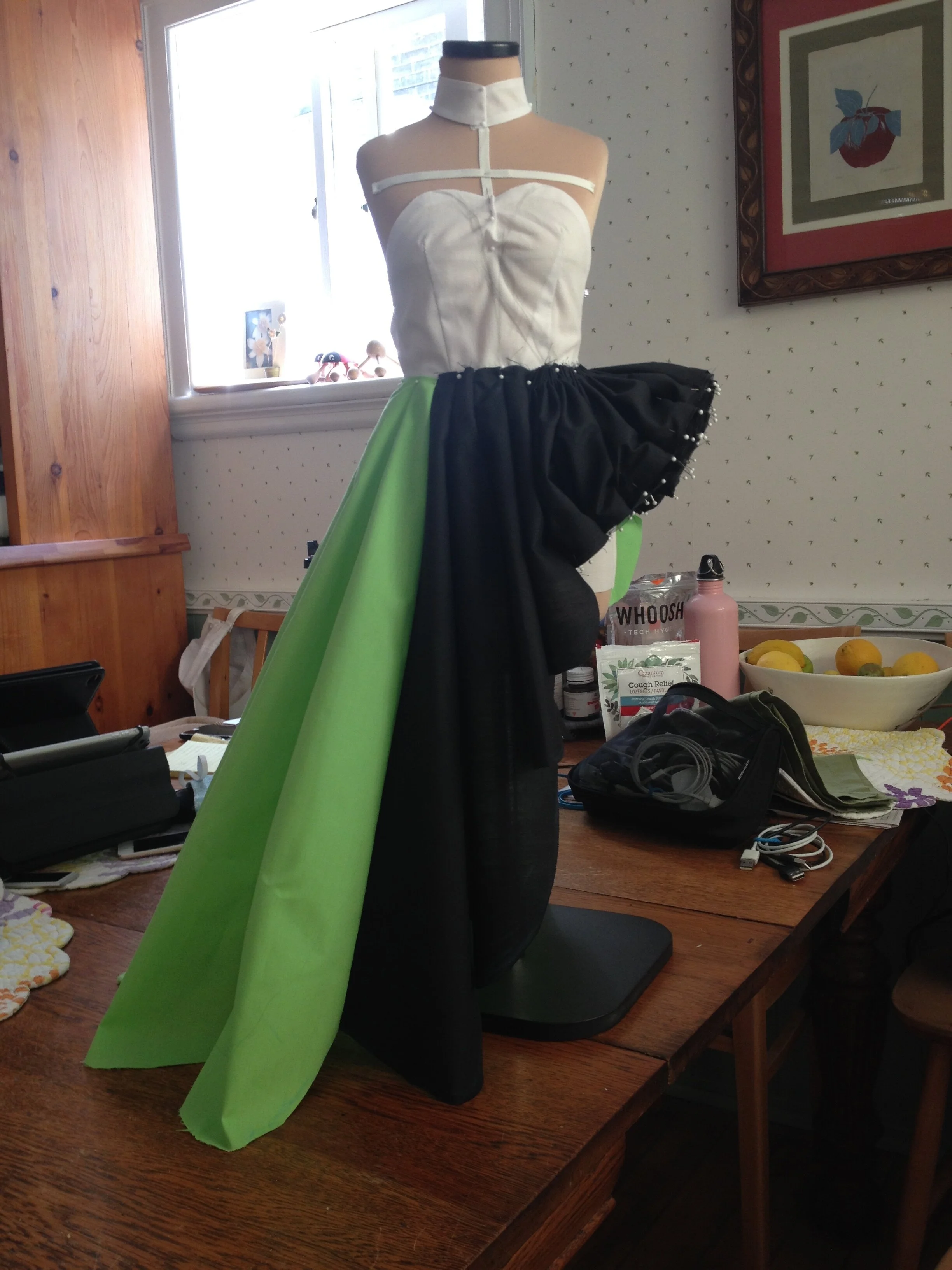 Cartridge pleating