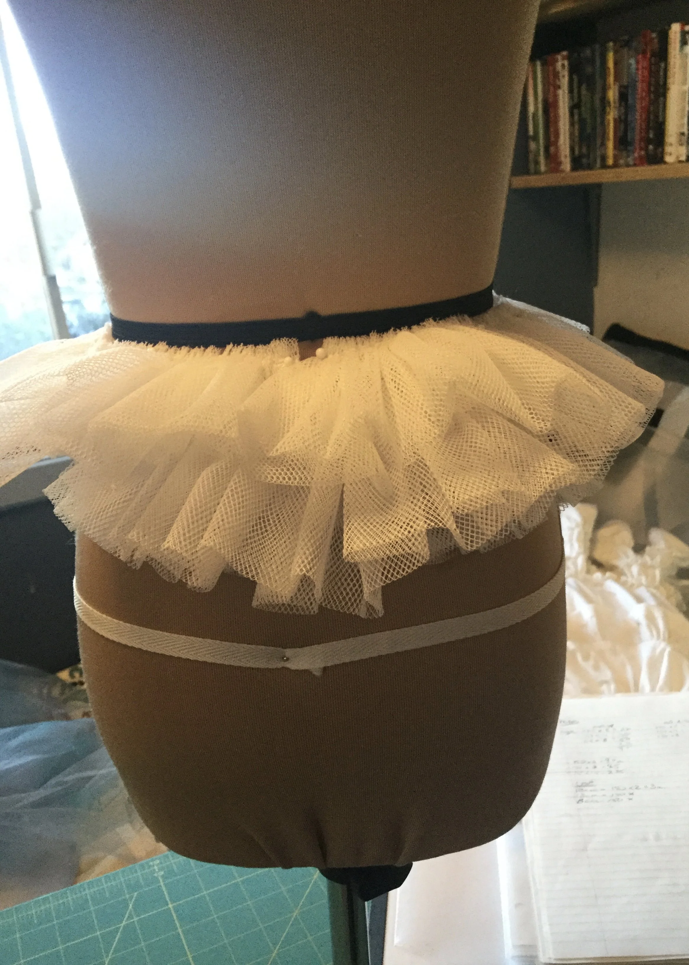 Experimenting with which side should go up.