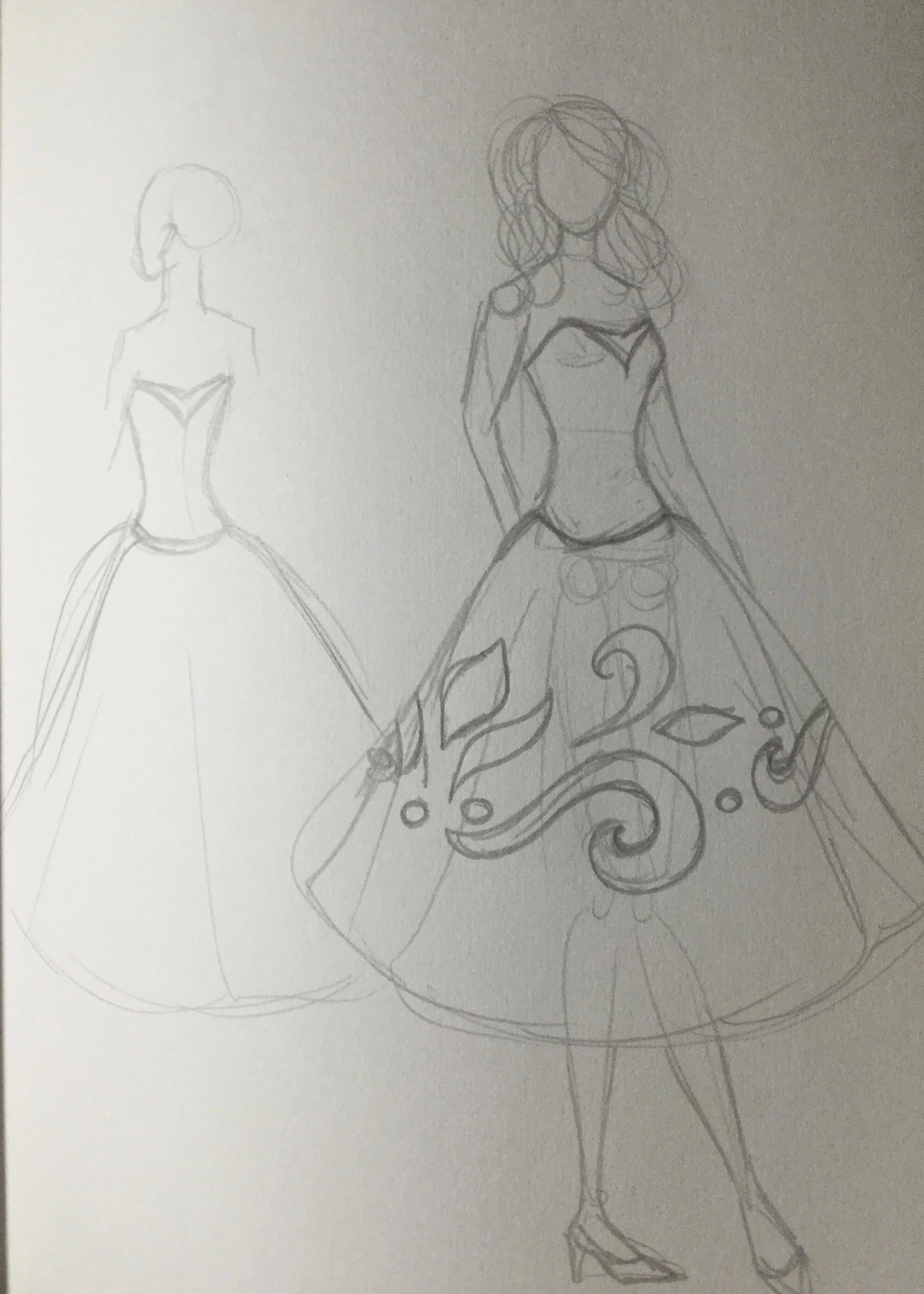 First drawing.
