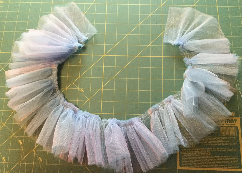 Small flounce.