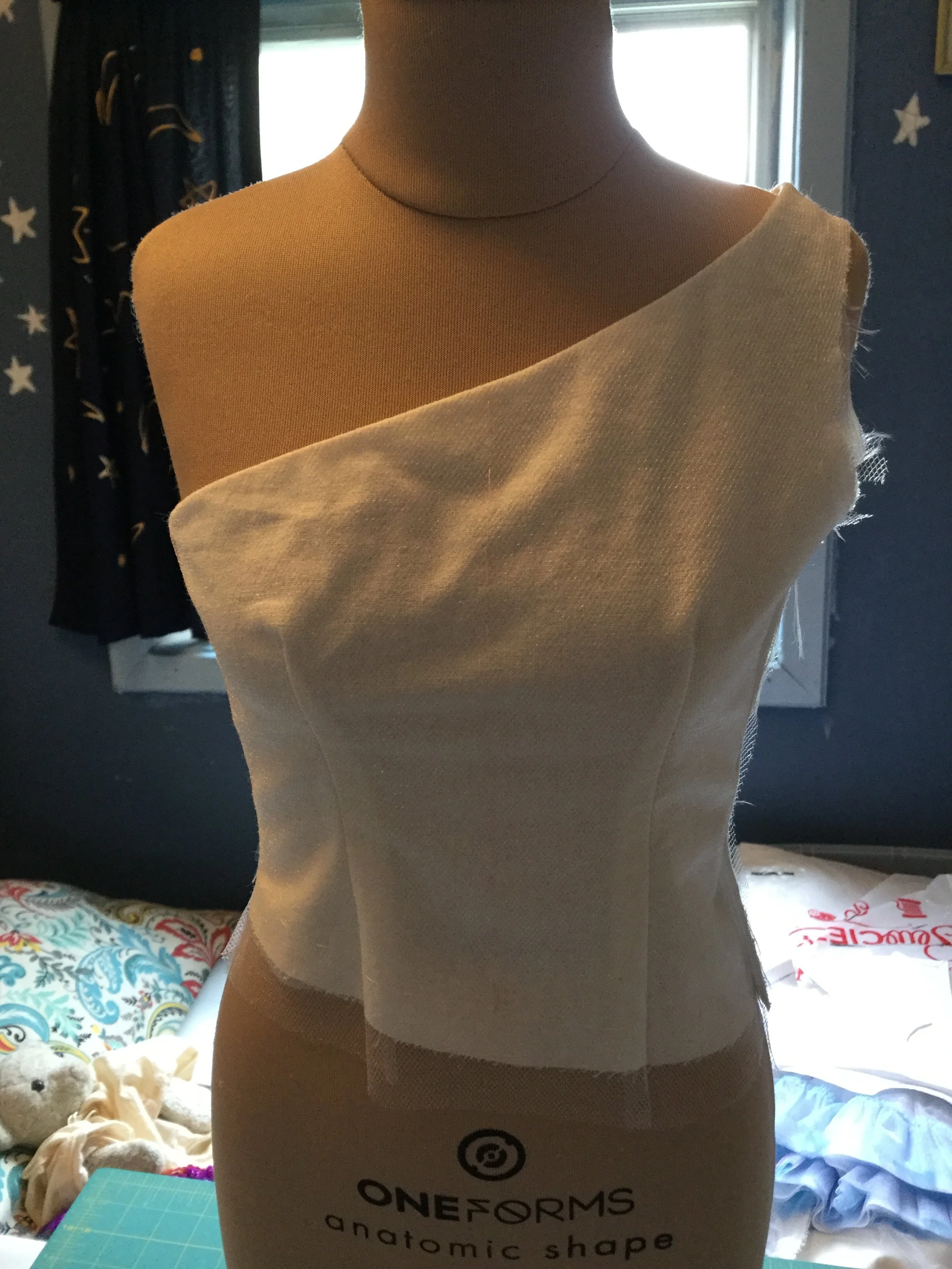 Bodice ready for skirt.