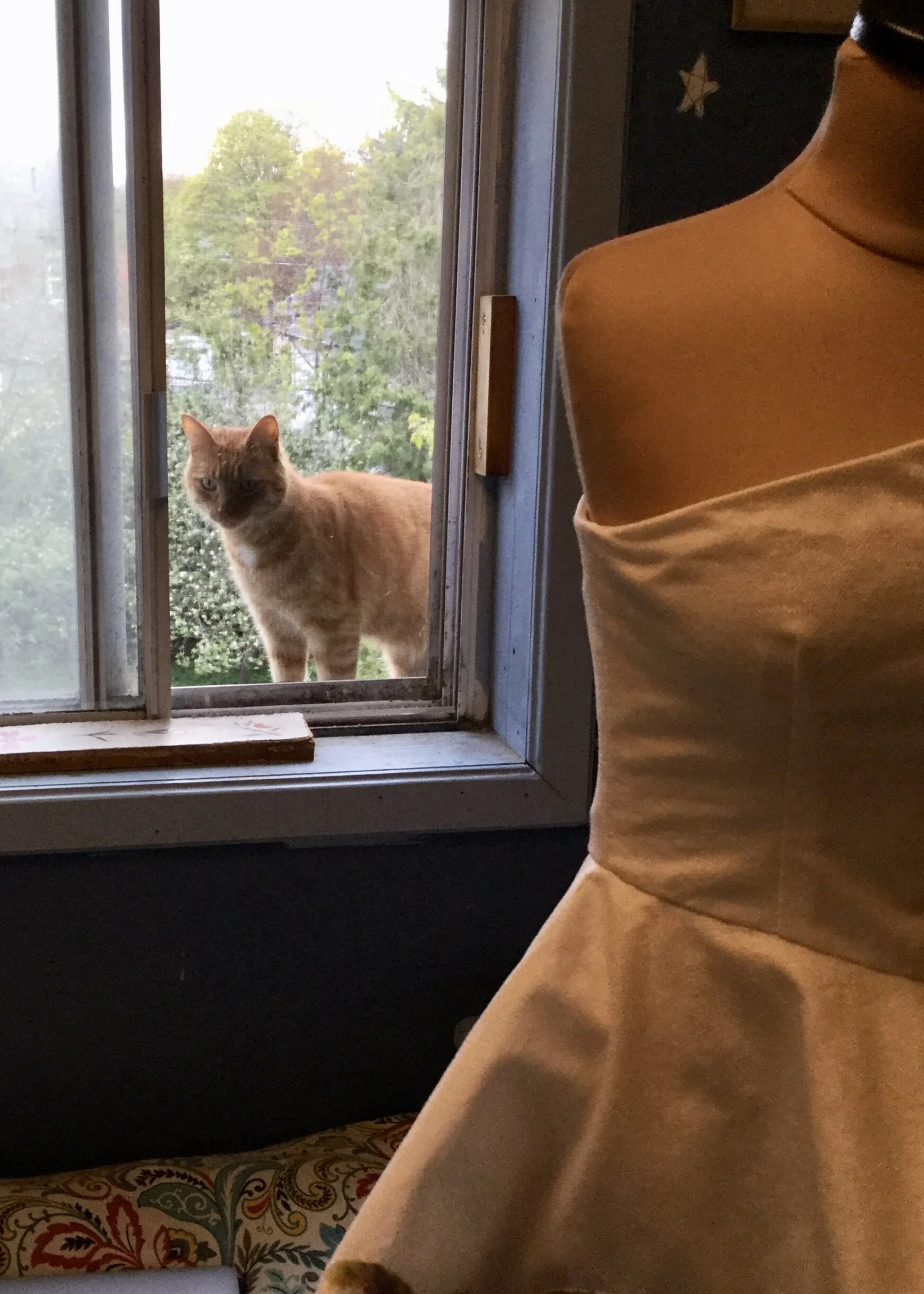 Quality control inspection.