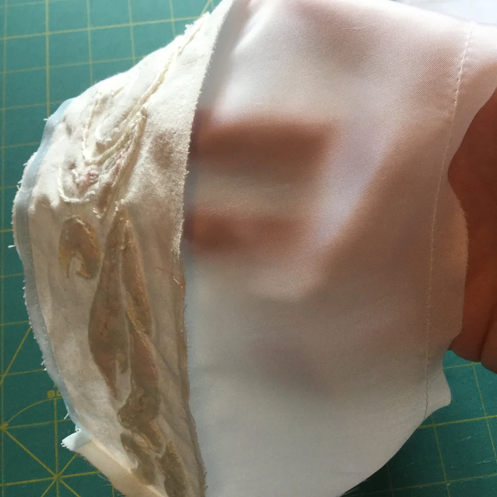 More lining.