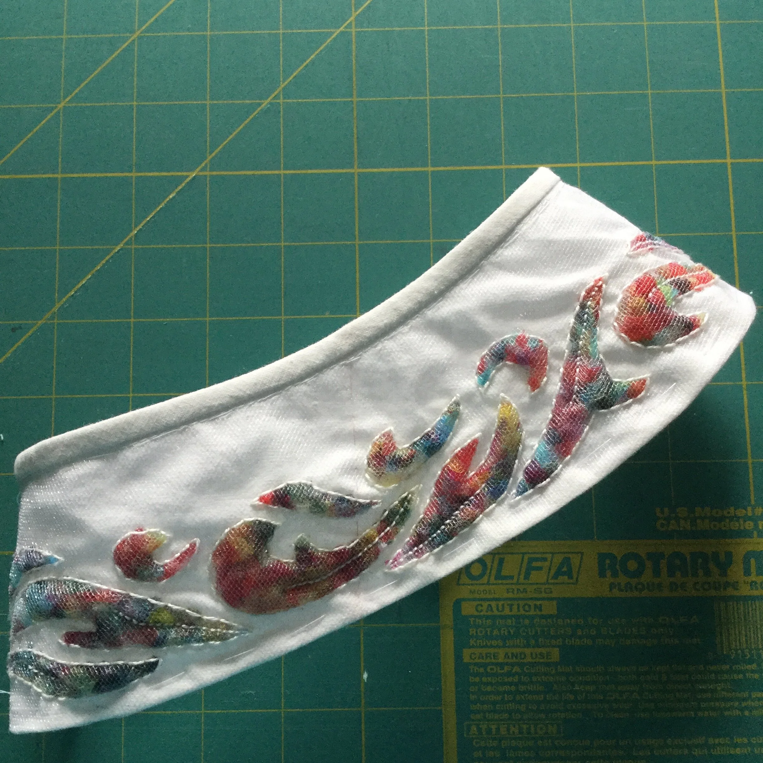Finished collar....or so I thought.