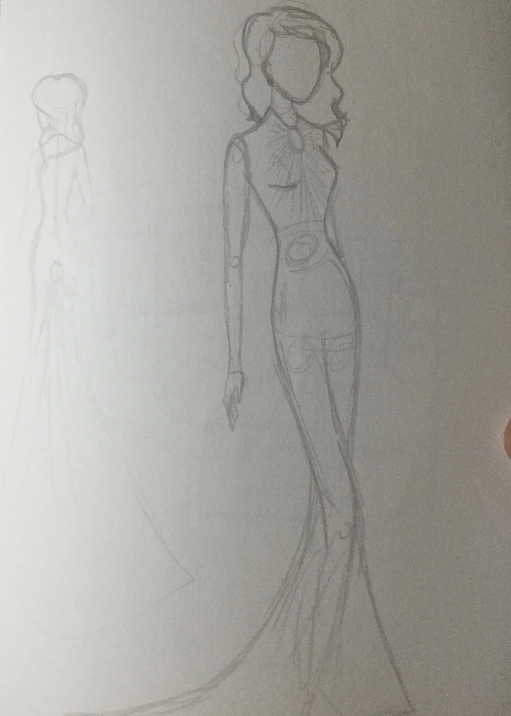 Drawing progression.