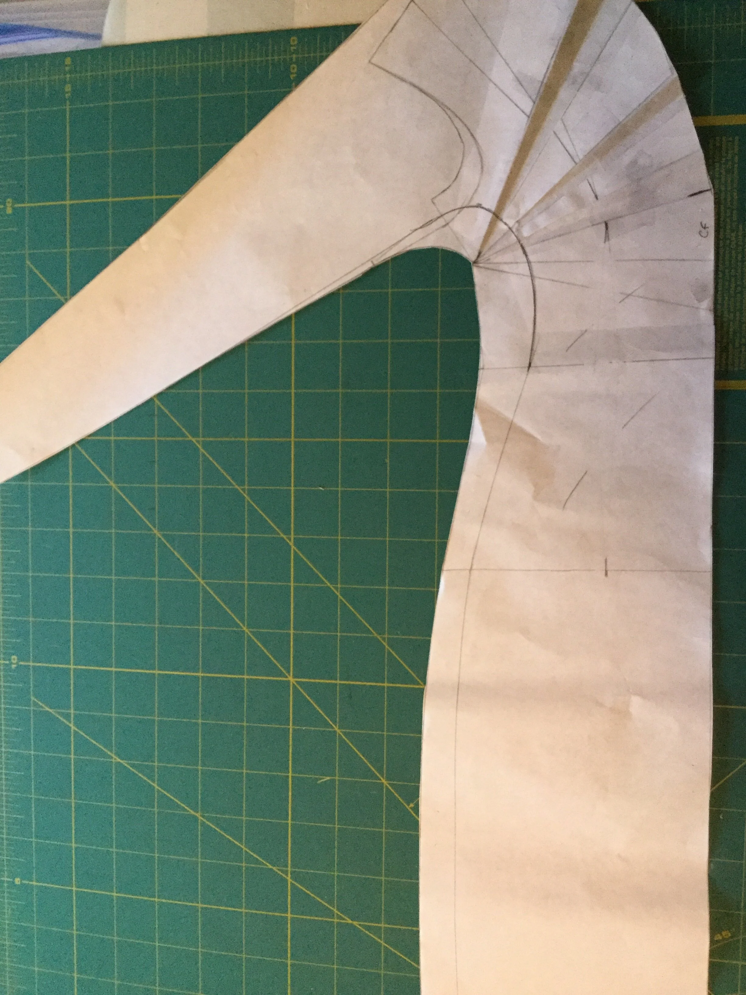 Altering the pattern.