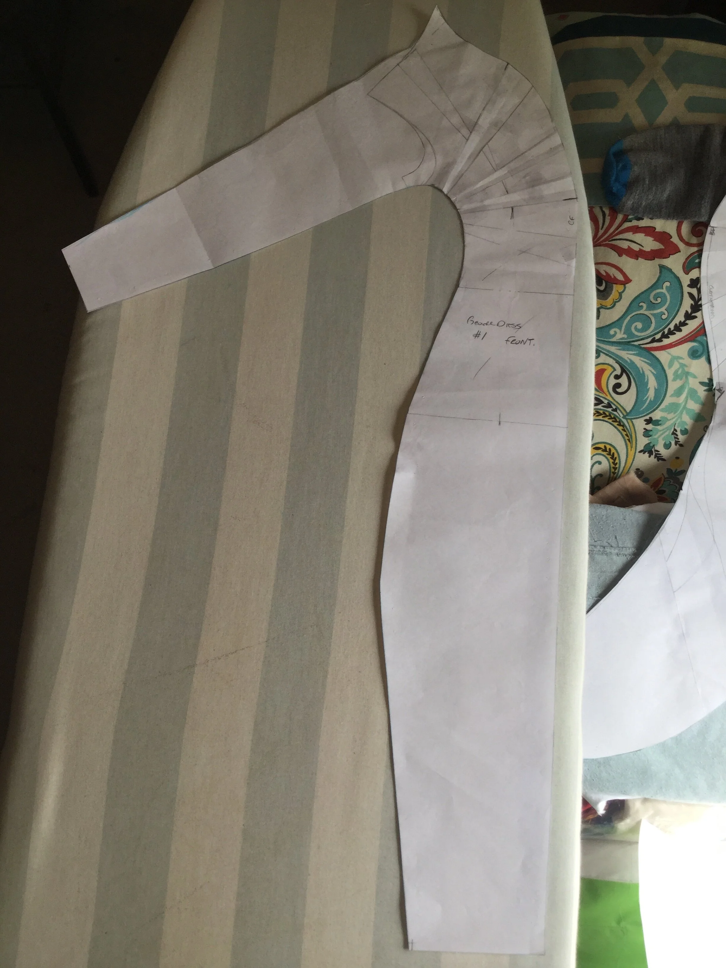 Final front pattern.