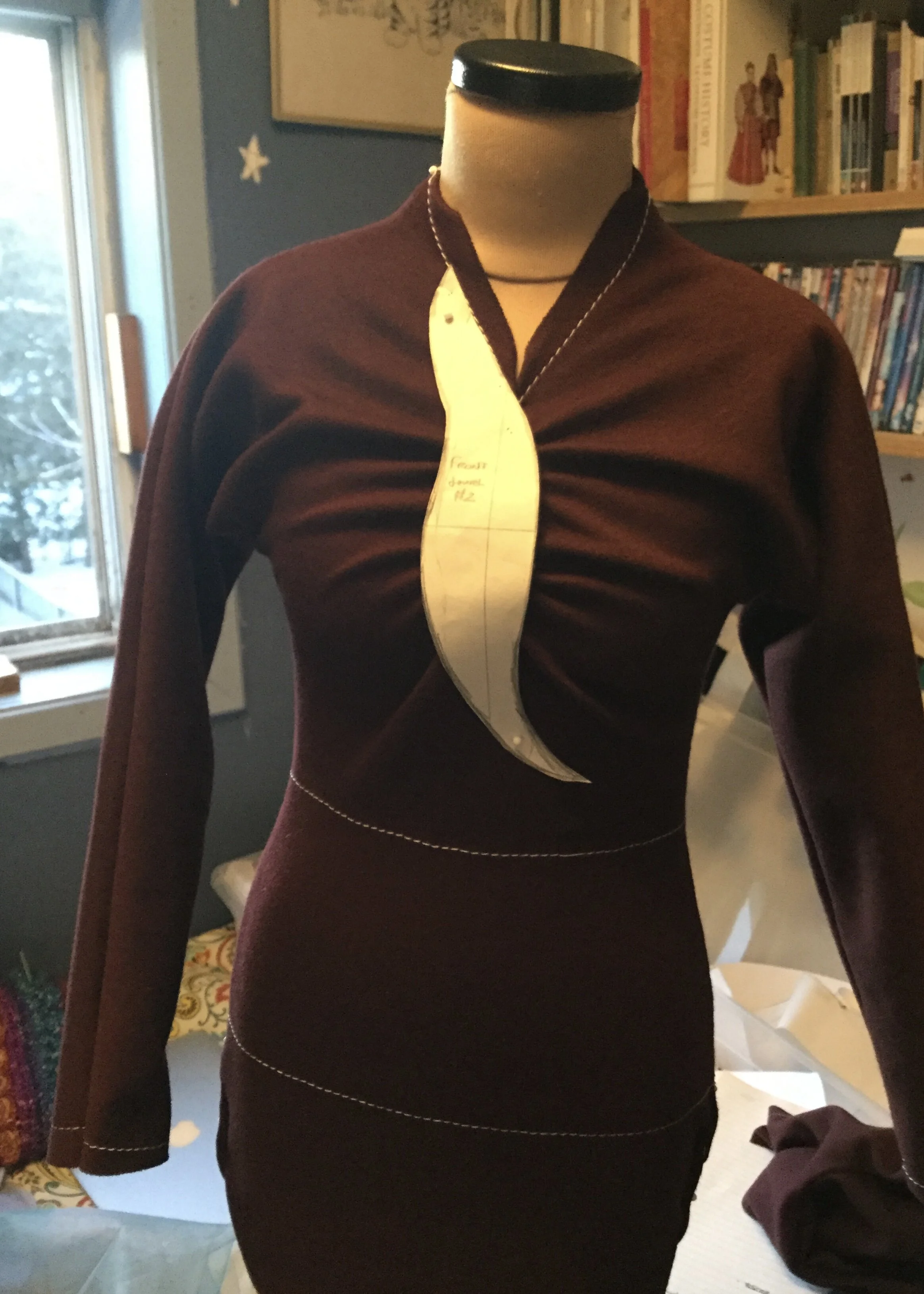 Final front shape.
