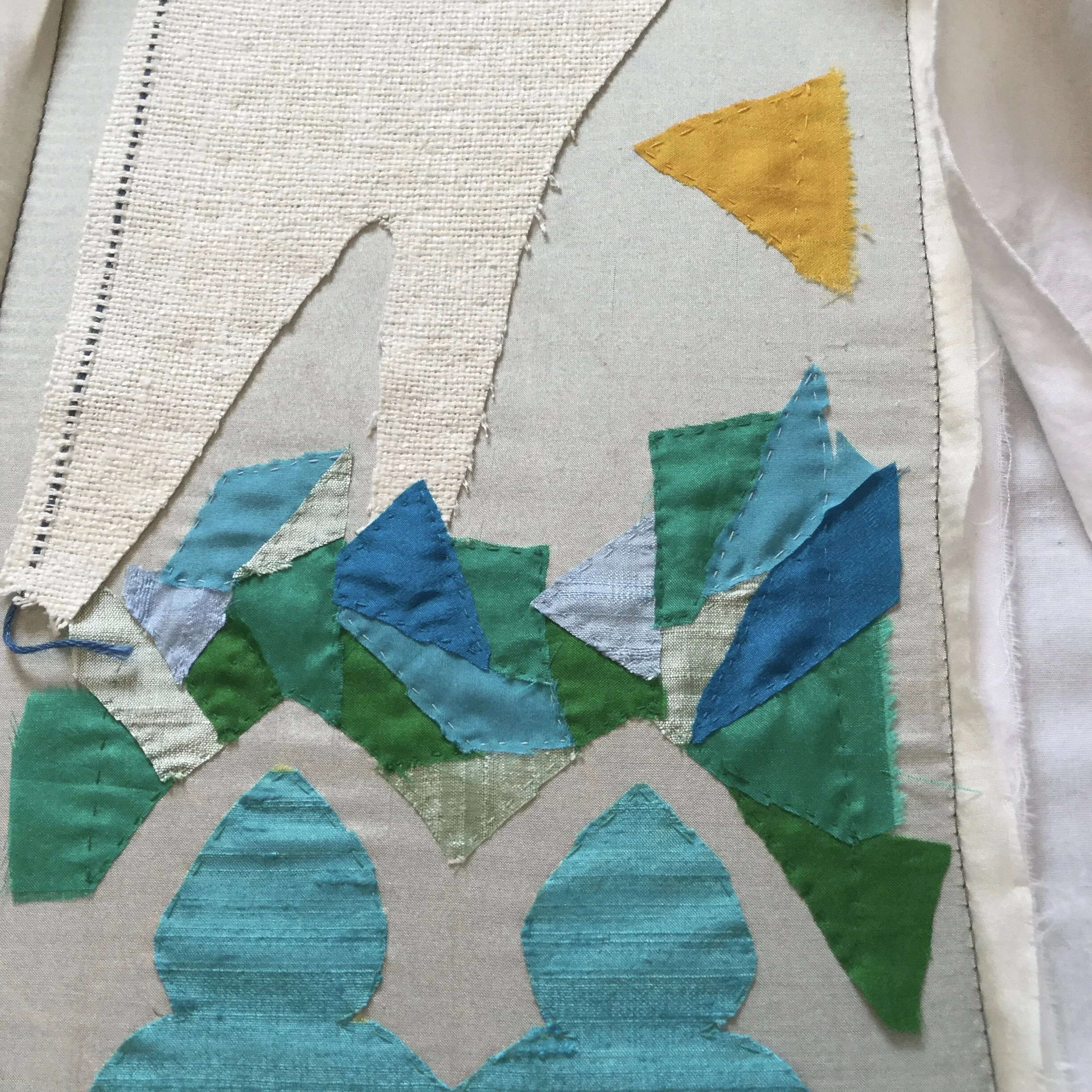 Second go at appliquéing.