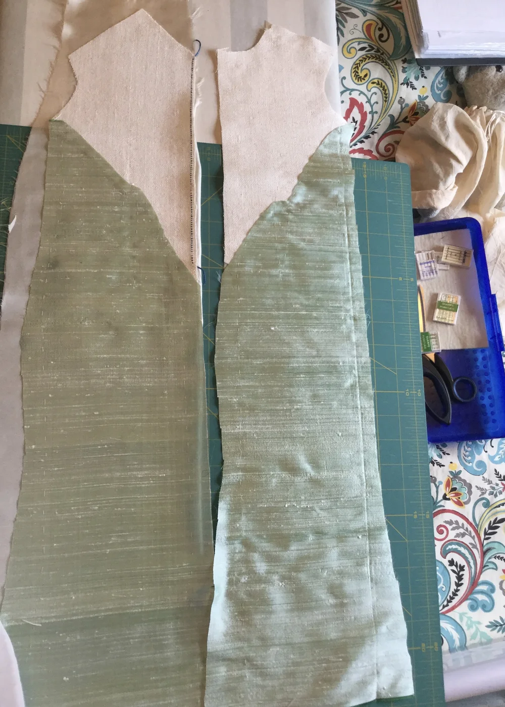 Left front and back.