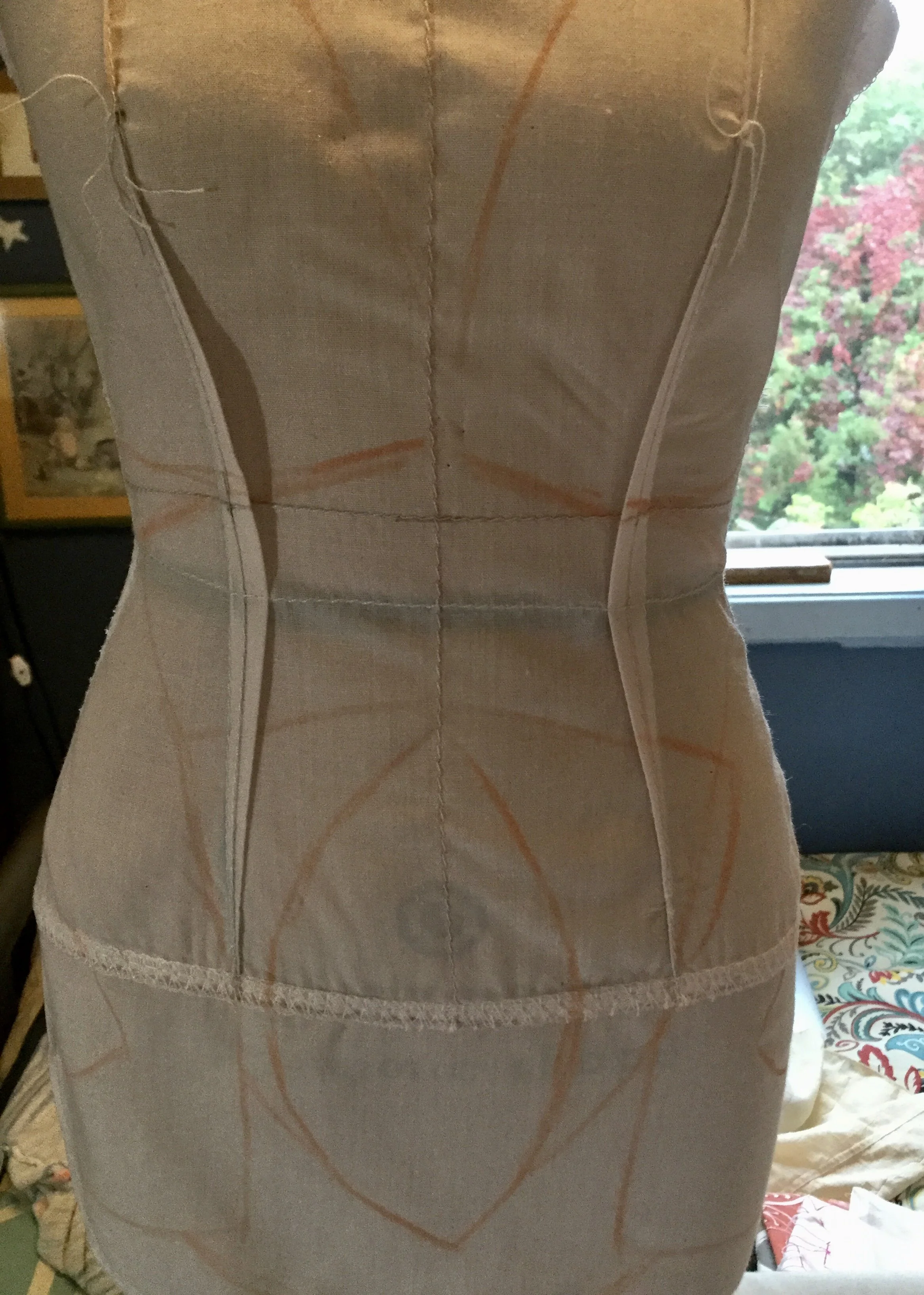 Padding placement lines.