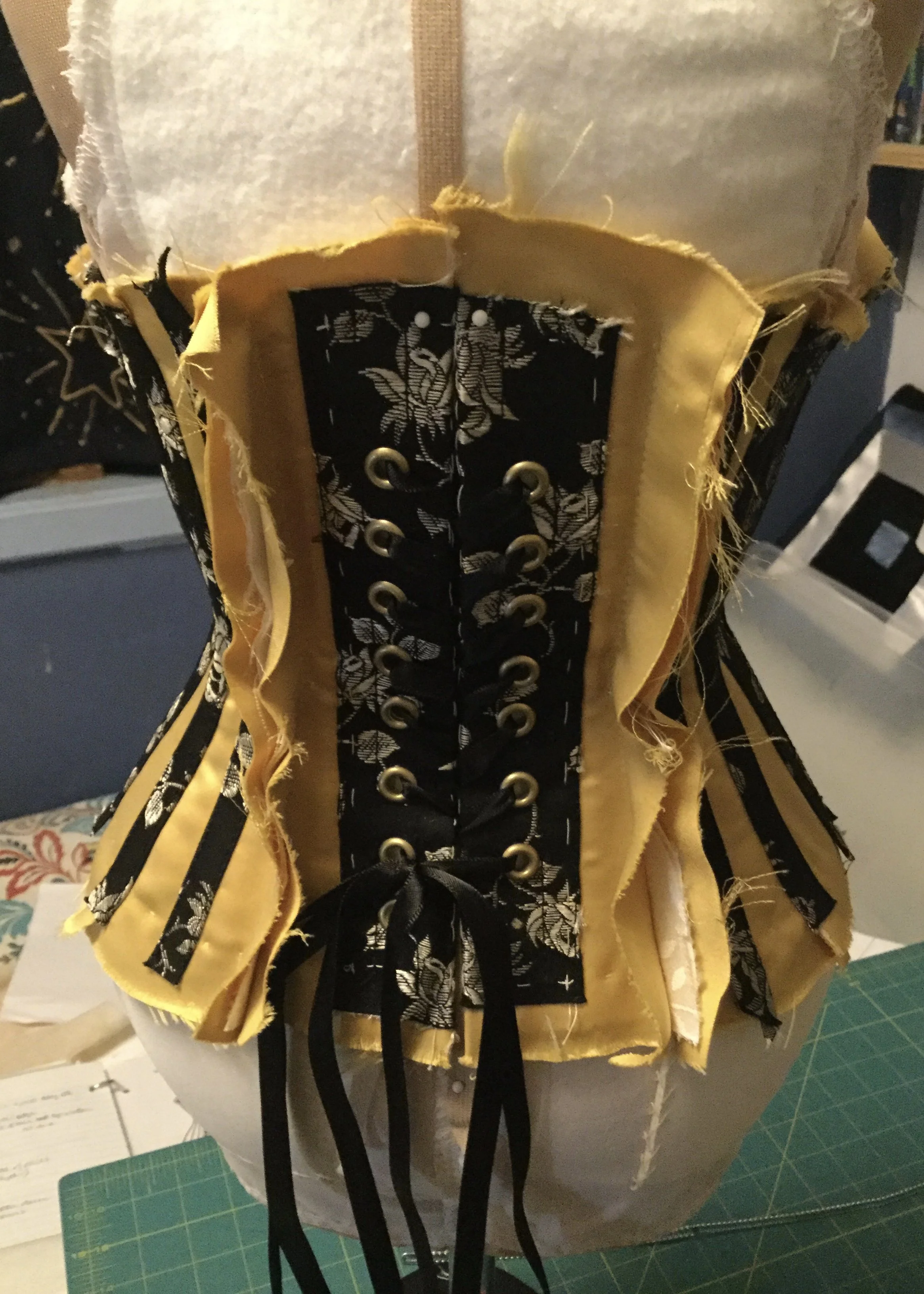 Laced up for the first time!